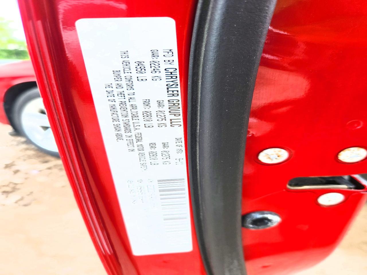 2012 Dodge Challenger Sxt Red vin: 2C3CDYAG4CH125065