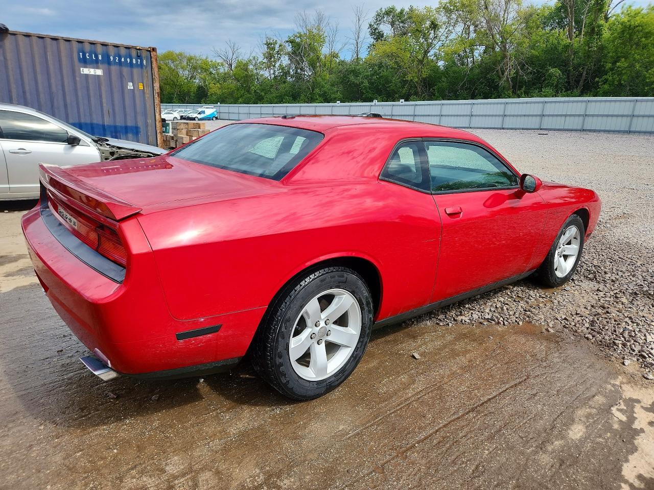 2012 Dodge Challenger Sxt Red vin: 2C3CDYAG4CH125065