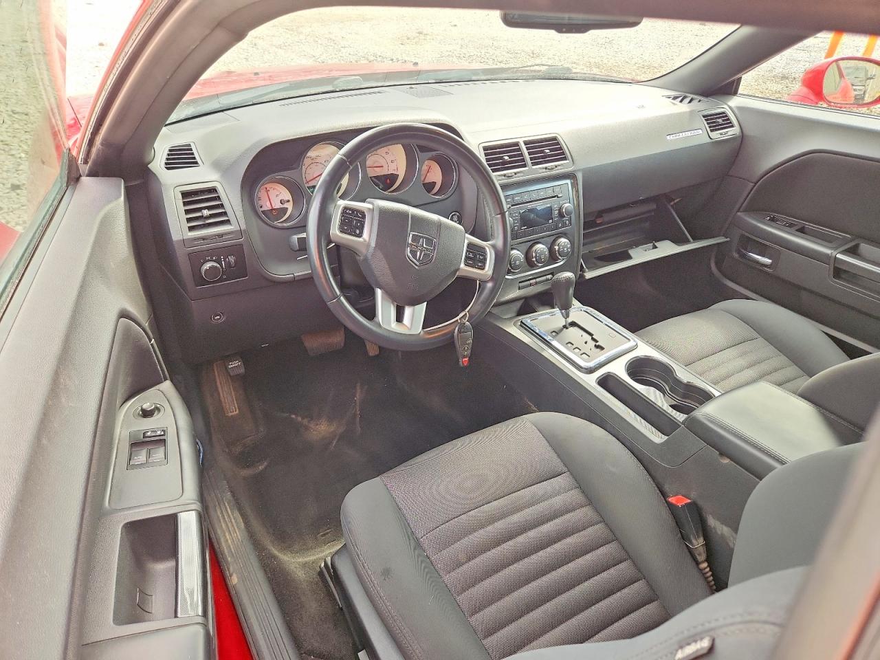2012 Dodge Challenger Sxt Red vin: 2C3CDYAG4CH125065
