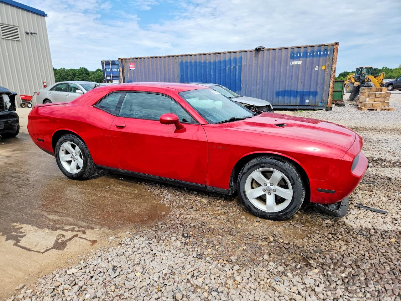 2012 Dodge Challenger Sxt Red vin: 2C3CDYAG4CH125065