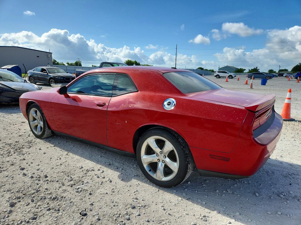 2012 Dodge Challenger Sxt Red vin: 2C3CDYAG4CH206731