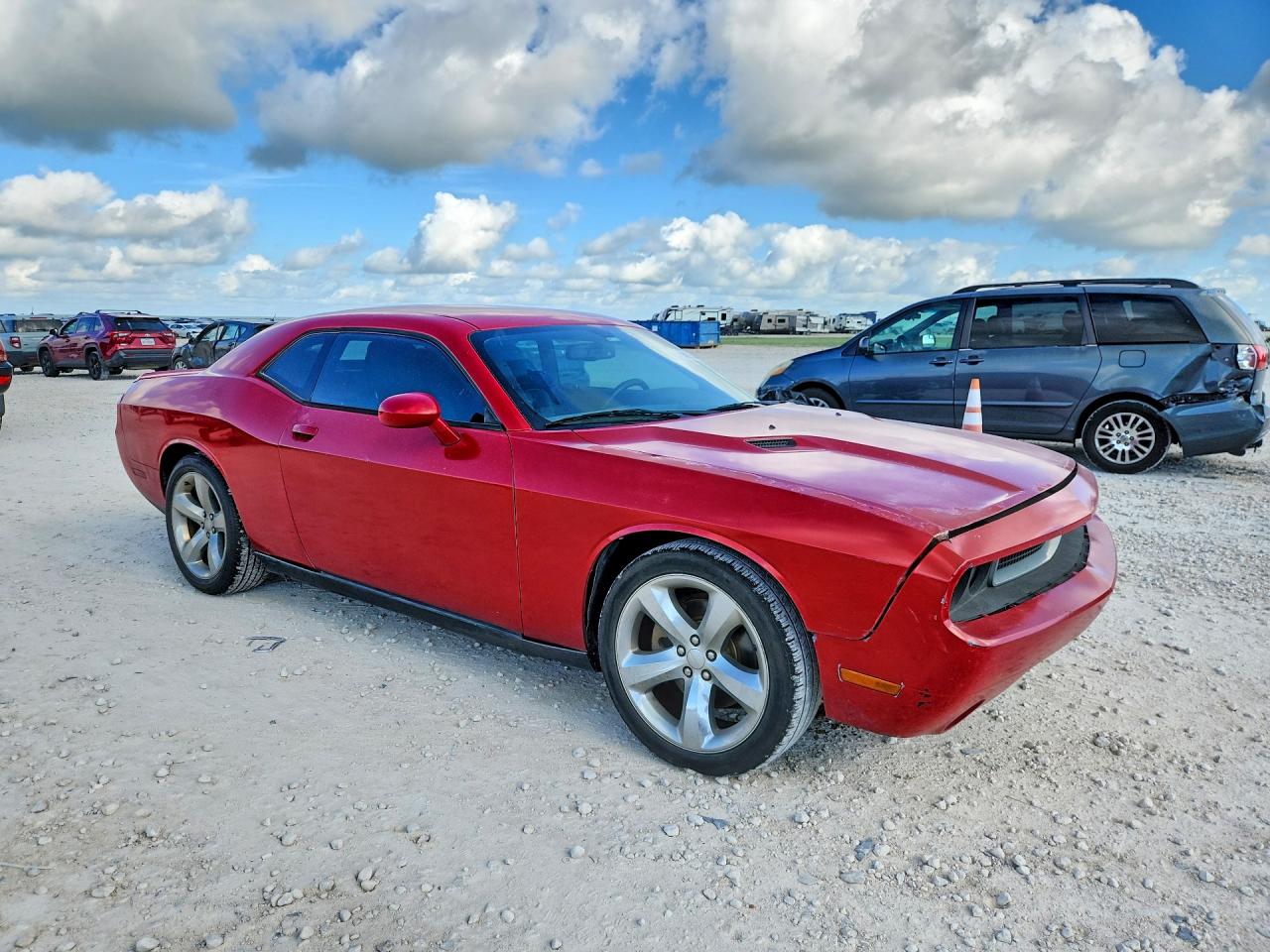2012 Dodge Challenger Sxt Red vin: 2C3CDYAG4CH206731