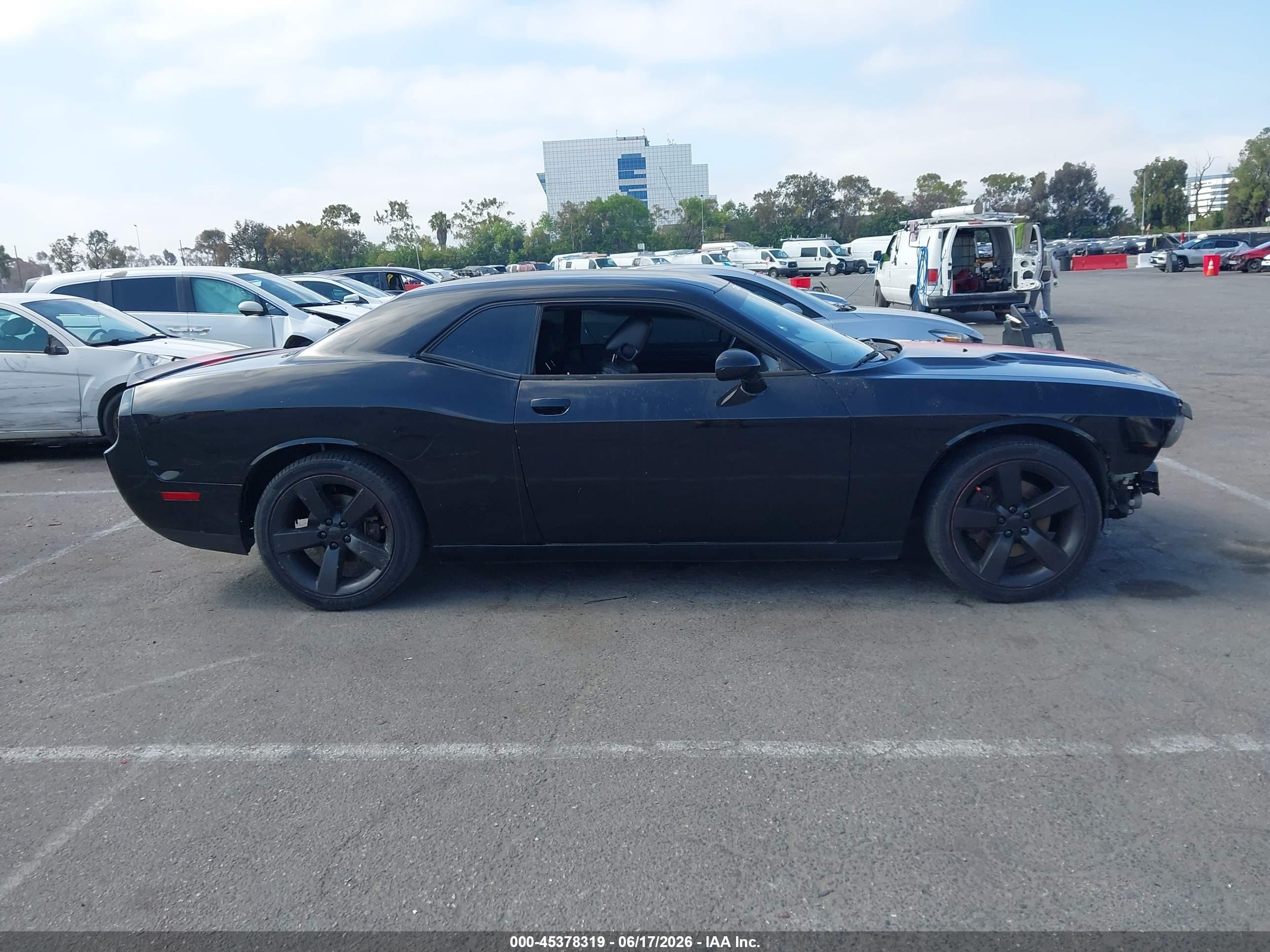 2012 Dodge Challenger Sxt Black vin: 2C3CDYAG4CH243861