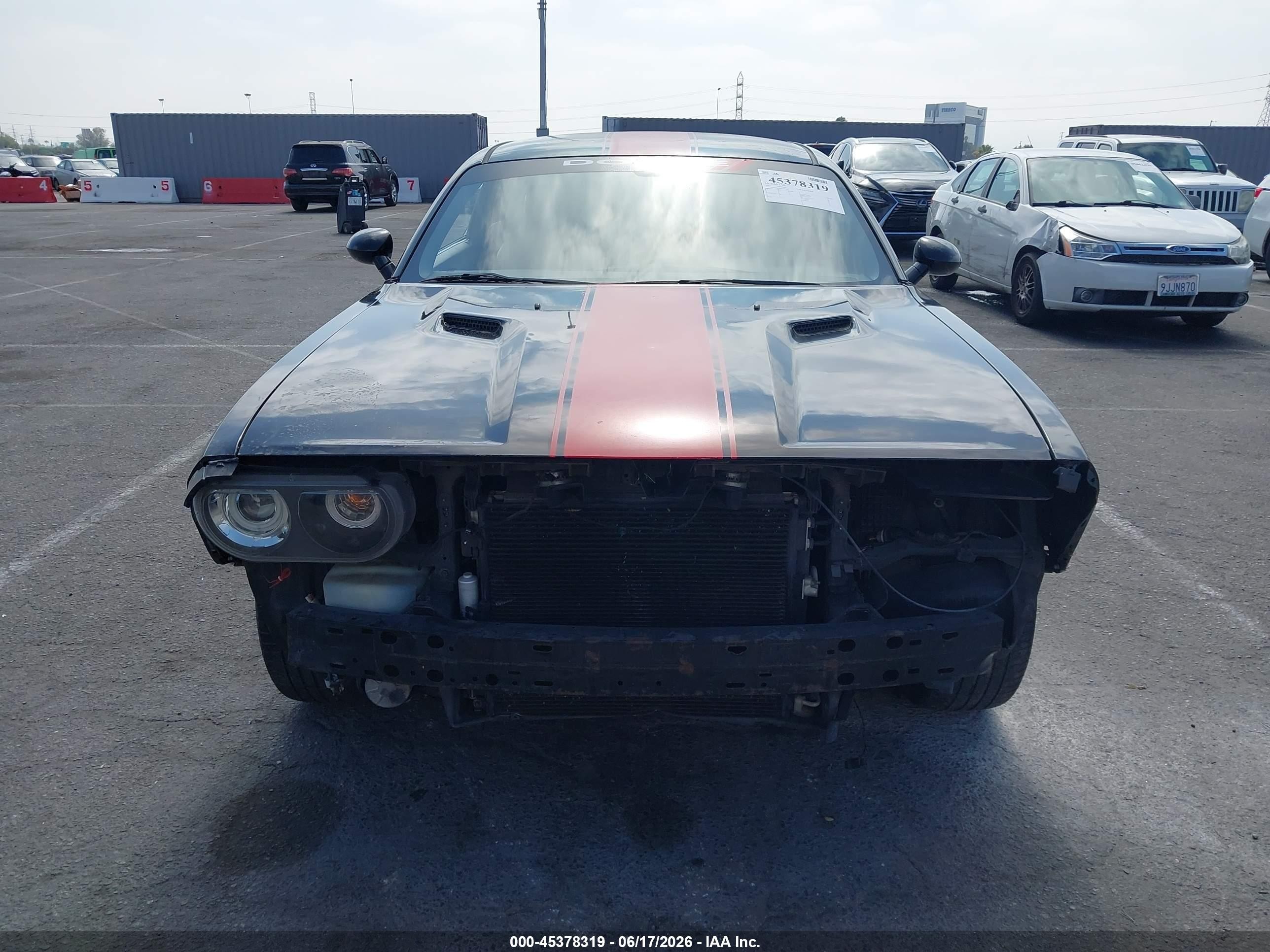 2012 Dodge Challenger Sxt Black vin: 2C3CDYAG4CH243861