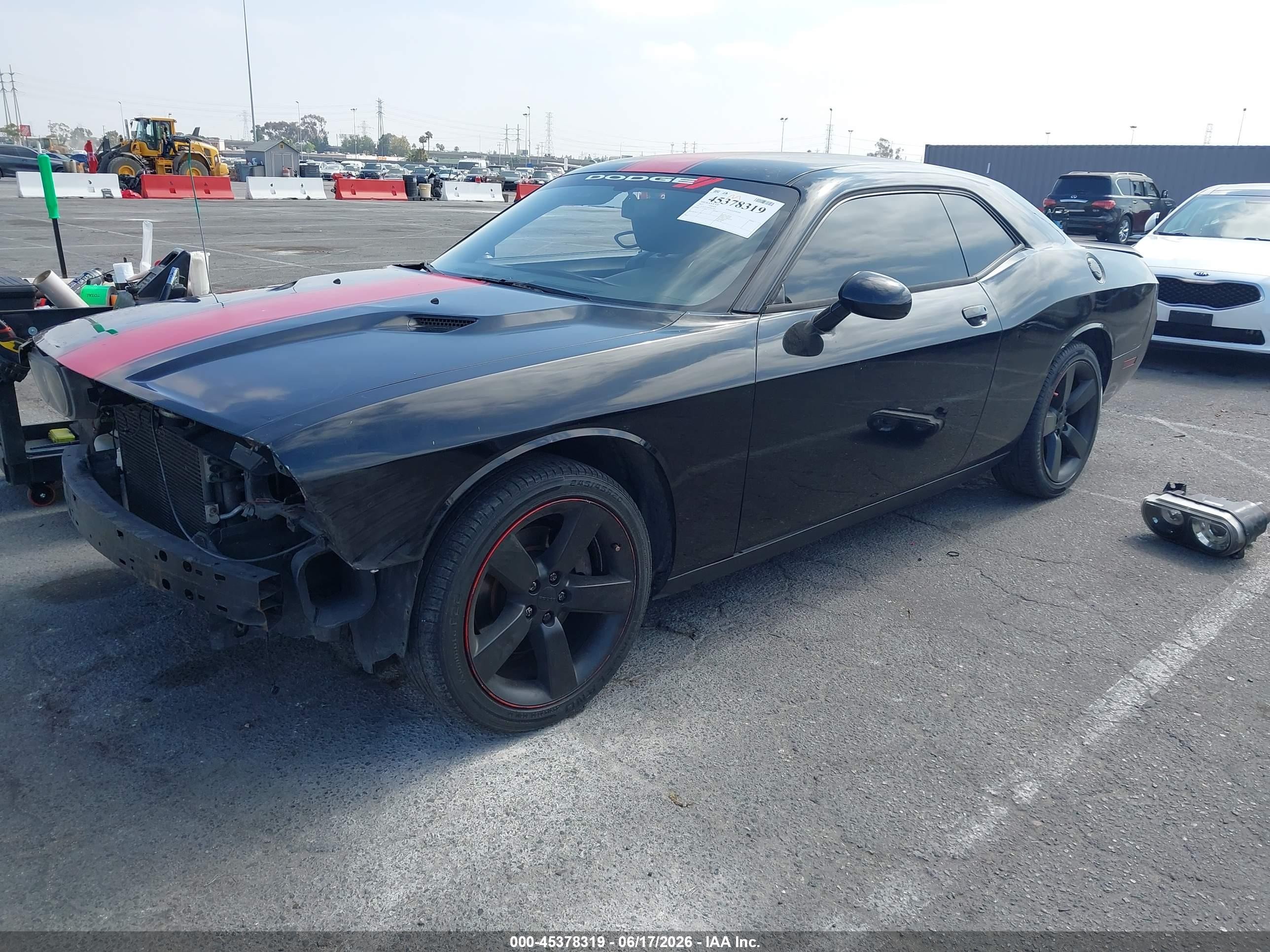 2012 Dodge Challenger Sxt Black vin: 2C3CDYAG4CH243861