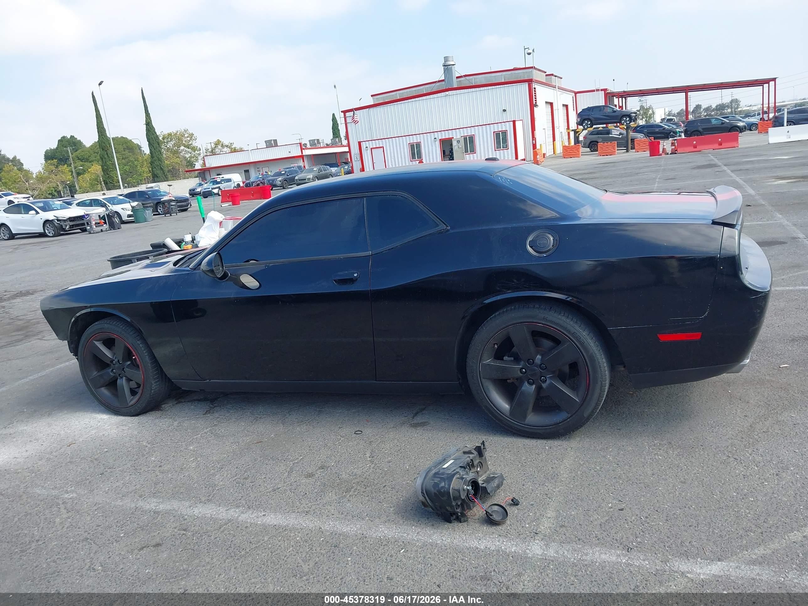 2012 Dodge Challenger Sxt Black vin: 2C3CDYAG4CH243861