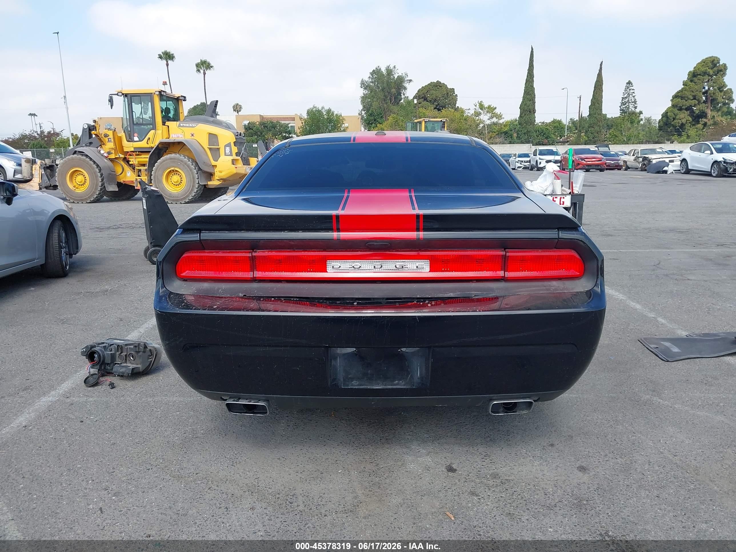 2012 Dodge Challenger Sxt Black vin: 2C3CDYAG4CH243861