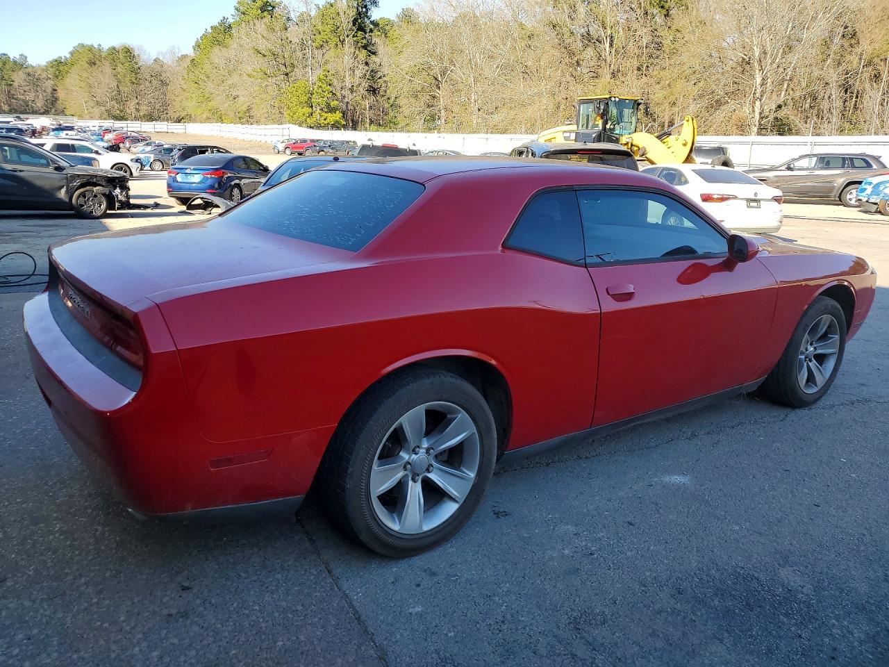 2013 Dodge Challenger Sxt Red vin: 2C3CDYAG4DH508814