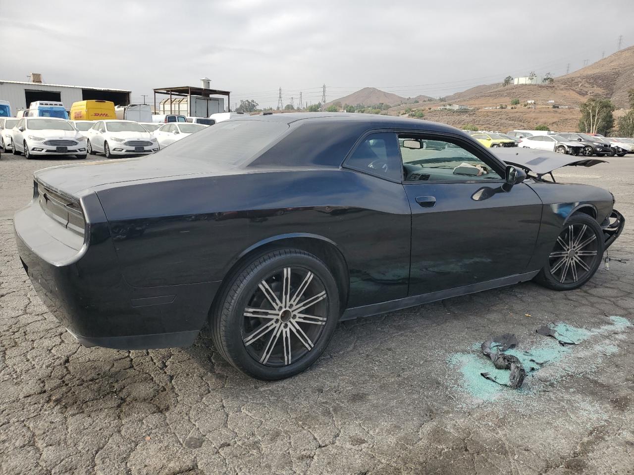 2013 Dodge Challenger Sxt Black vin: 2C3CDYAG4DH510871
