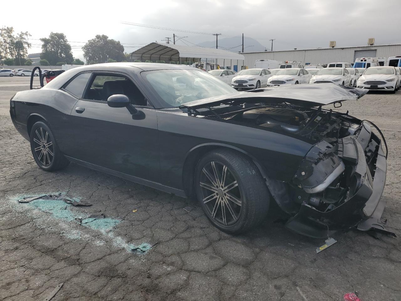 2013 Dodge Challenger Sxt Black vin: 2C3CDYAG4DH510871