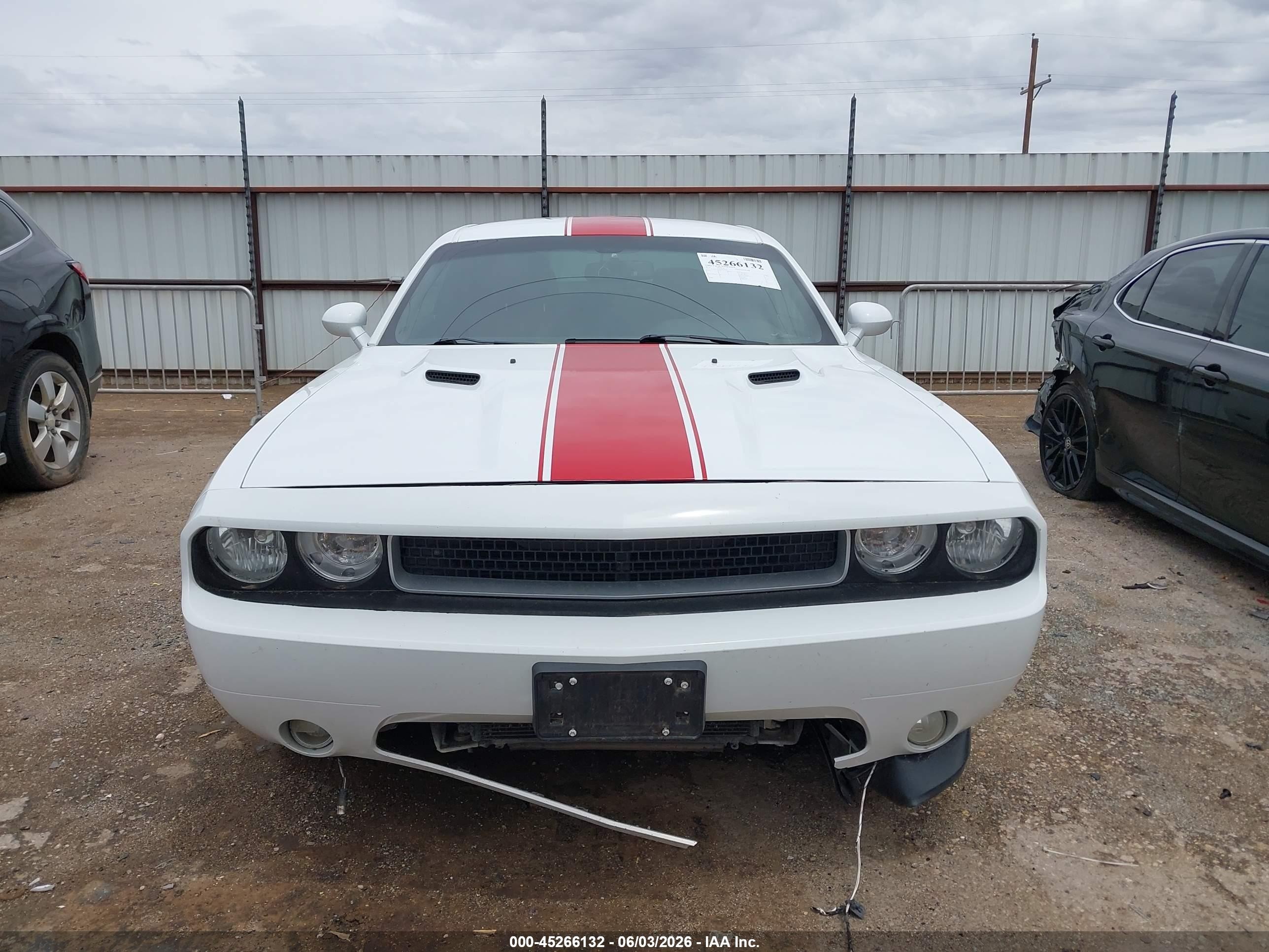 2013 Dodge Challenger Rallye Redline White vin: 2C3CDYAG4DH612378