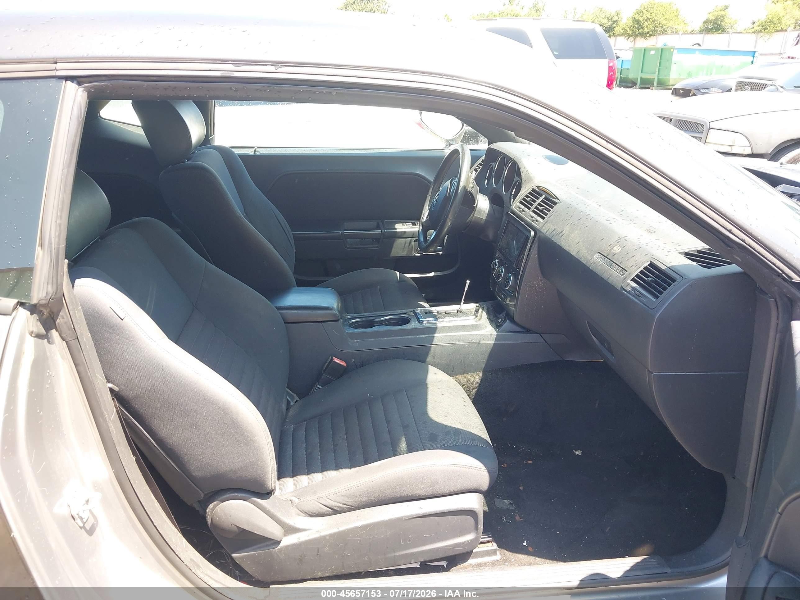 2013 Dodge Challenger Sxt Gray vin: 2C3CDYAG4DH631075