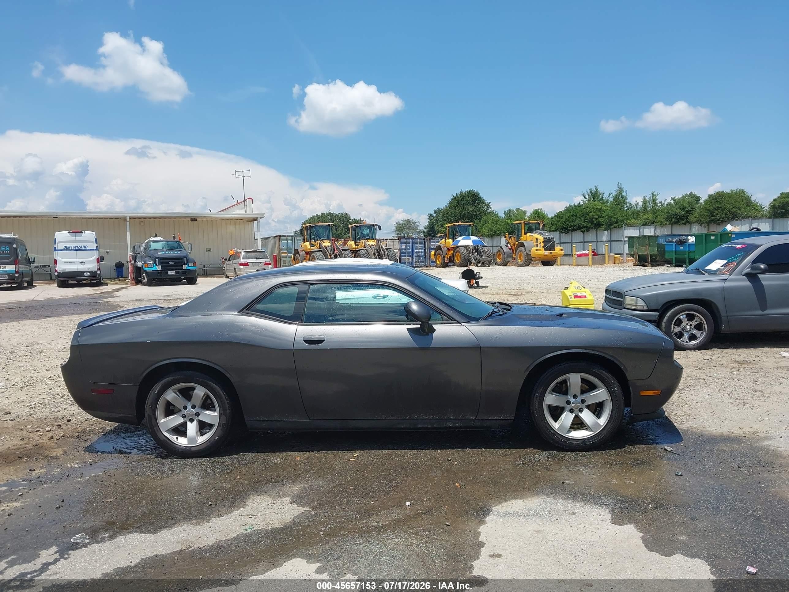2013 Dodge Challenger Sxt Gray vin: 2C3CDYAG4DH631075
