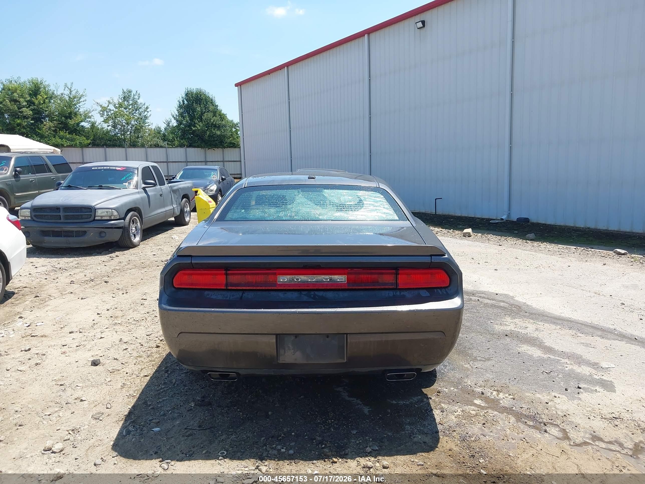 2013 Dodge Challenger Sxt Gray vin: 2C3CDYAG4DH631075