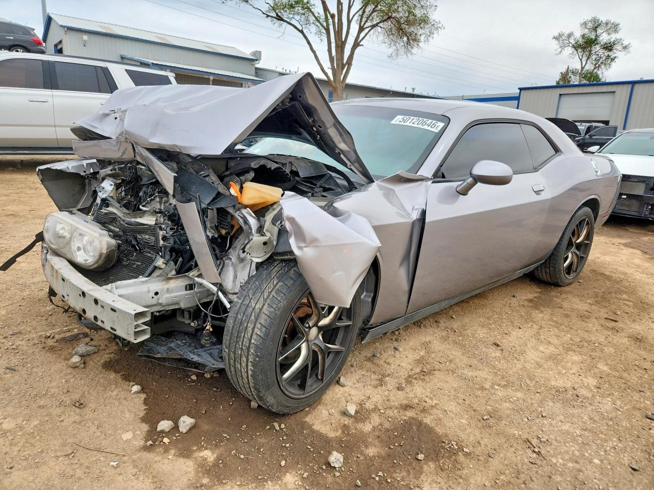 2013 Dodge Challenger Sxt Silver vin: 2C3CDYAG4DH642125