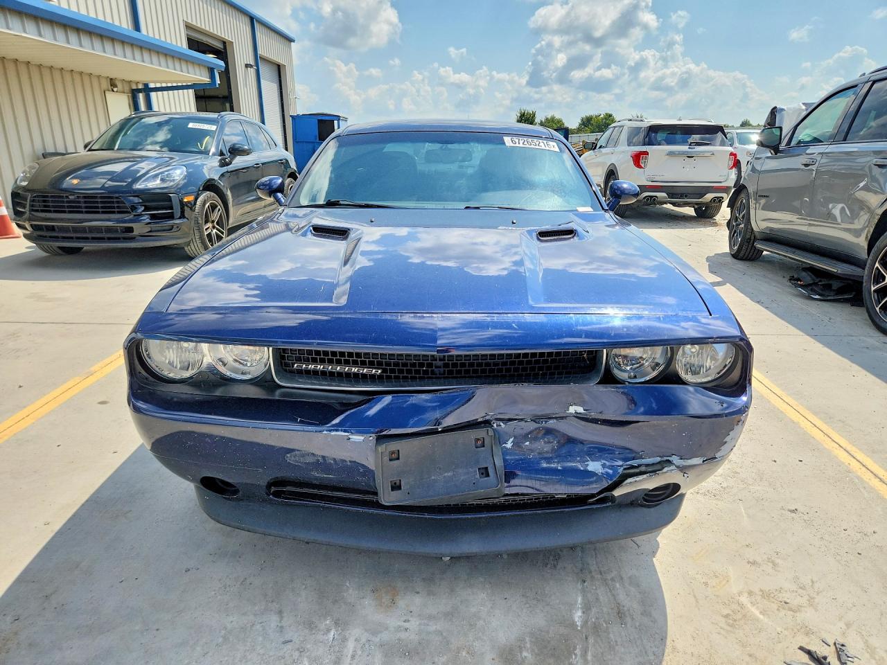 2013 Dodge Challenger Sxt Blue vin: 2C3CDYAG4DH660155