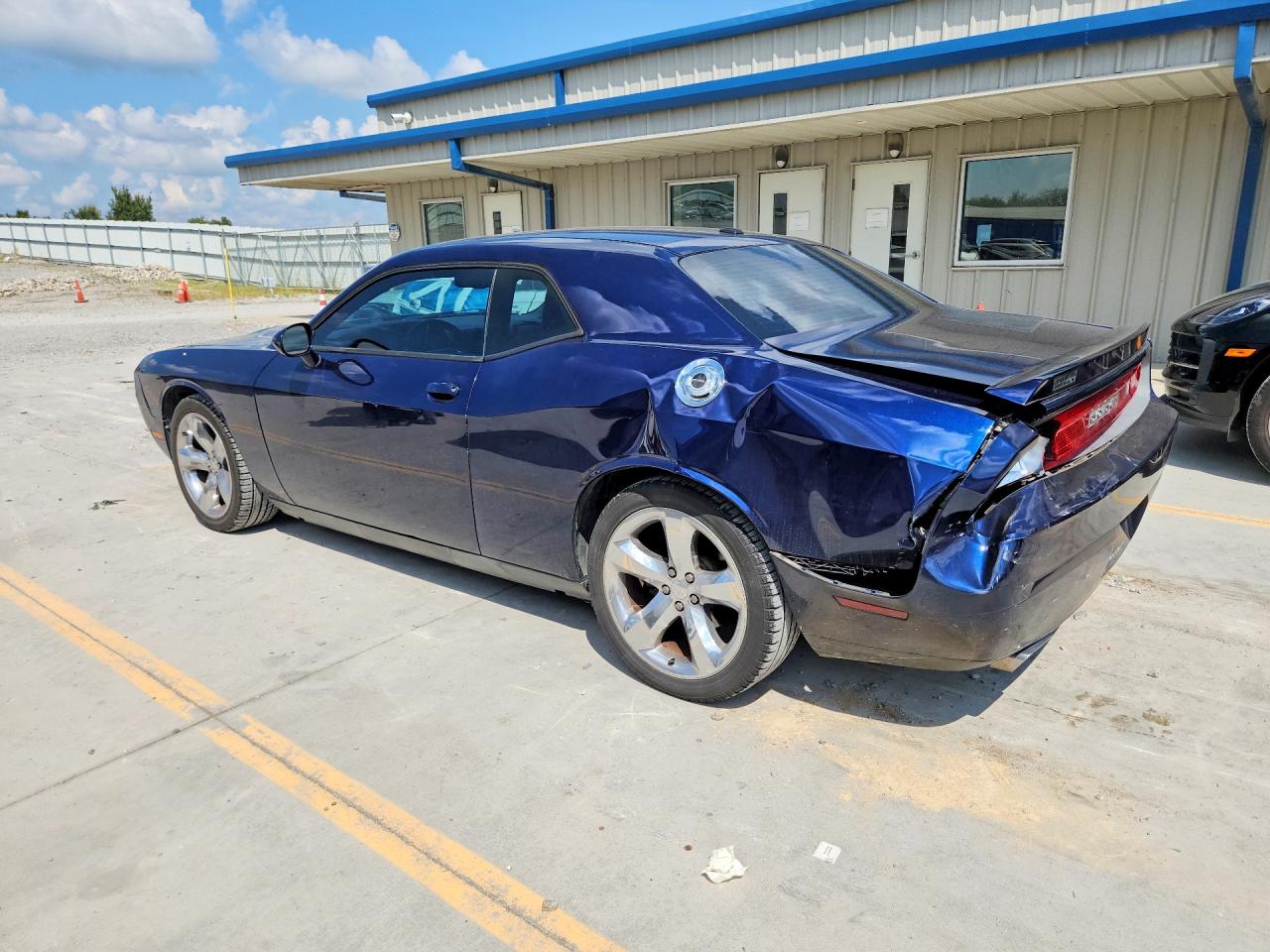 2013 Dodge Challenger Sxt Blue vin: 2C3CDYAG4DH660155