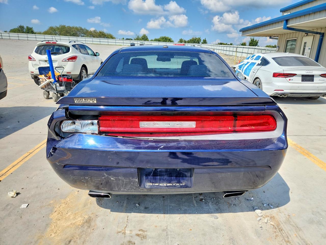2013 Dodge Challenger Sxt Blue vin: 2C3CDYAG4DH660155