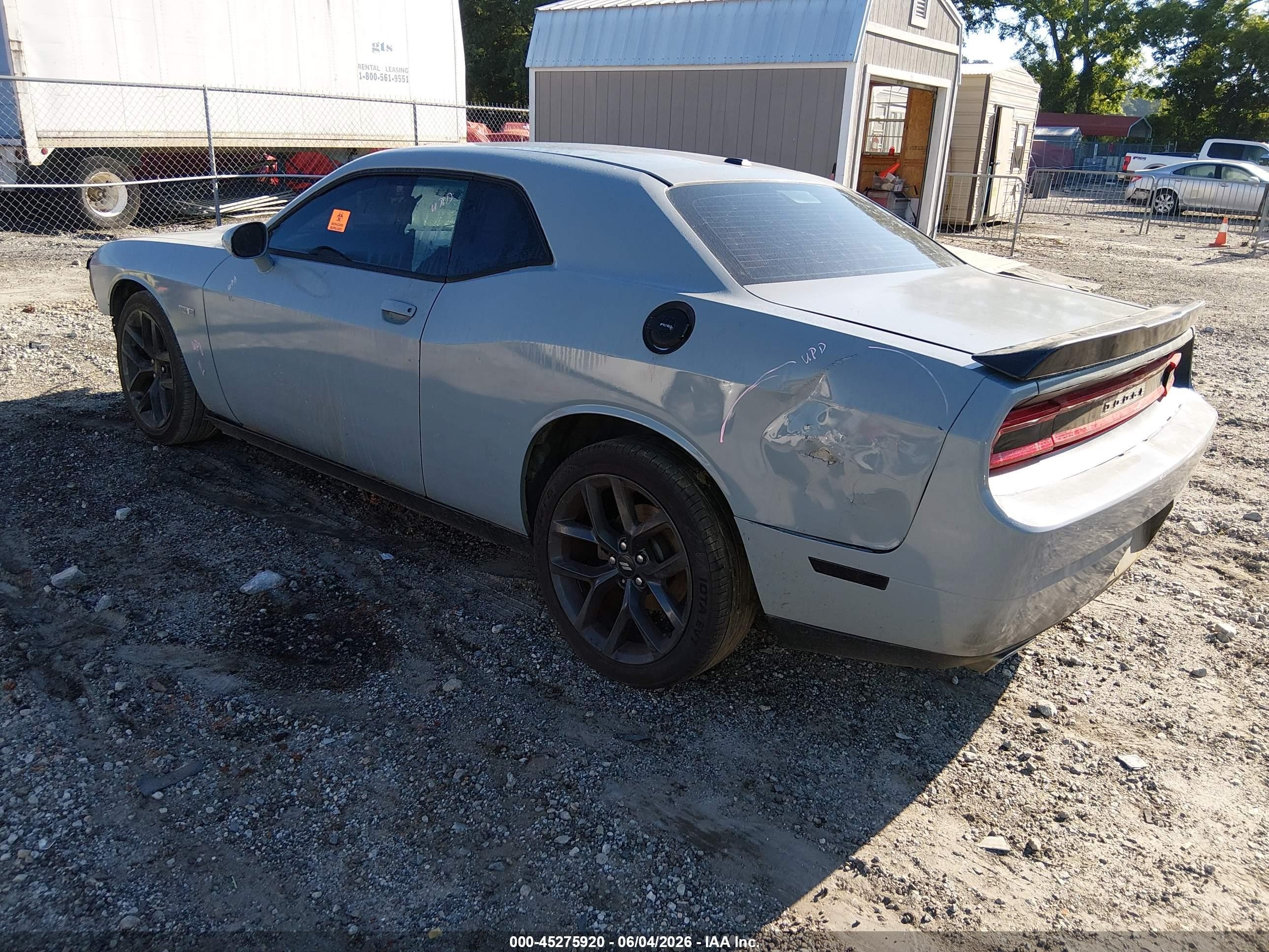 2013 Dodge Challenger Sxt Gray vin: 2C3CDYAG4DH676498