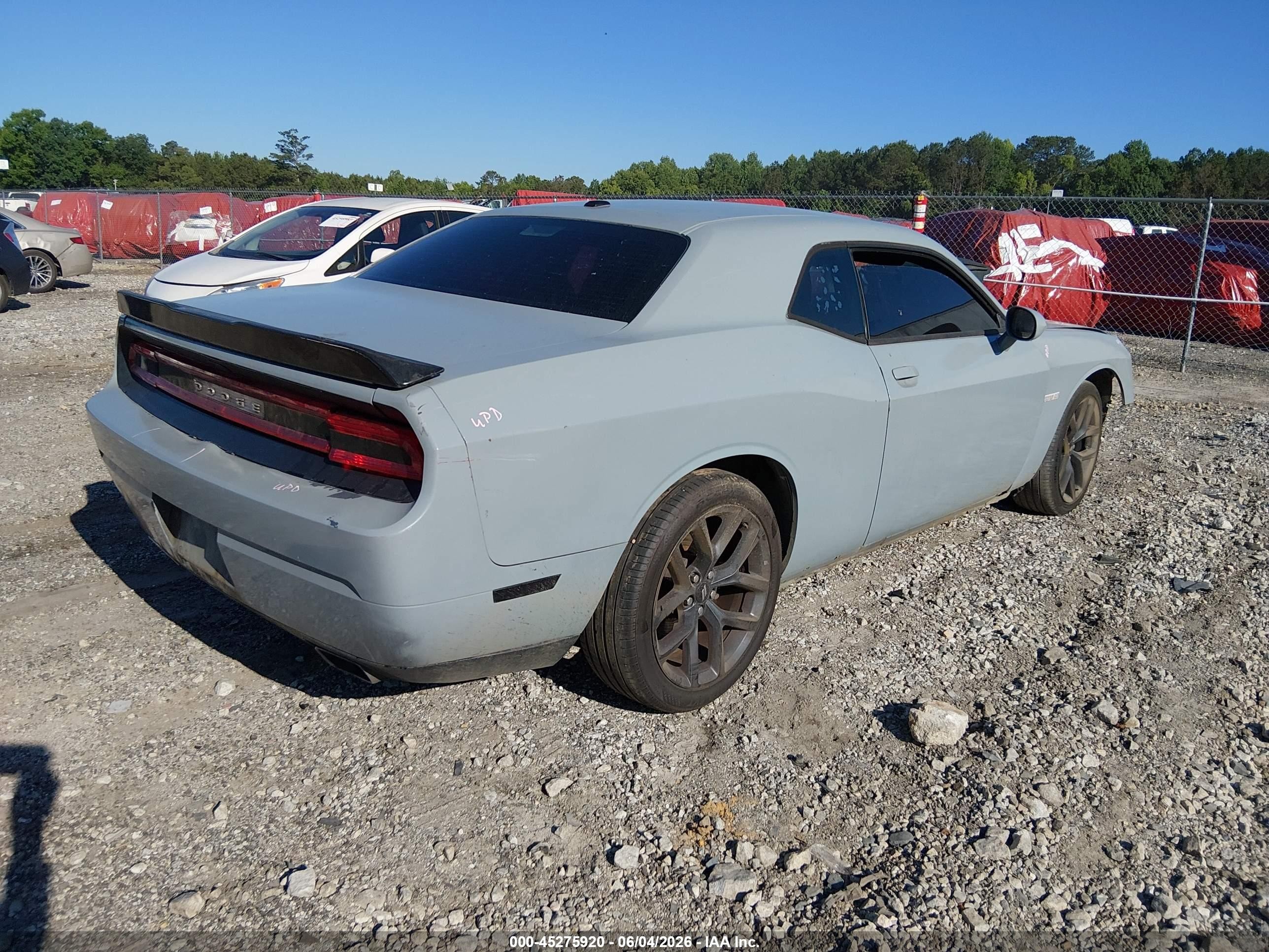 2013 Dodge Challenger Sxt Gray vin: 2C3CDYAG4DH676498