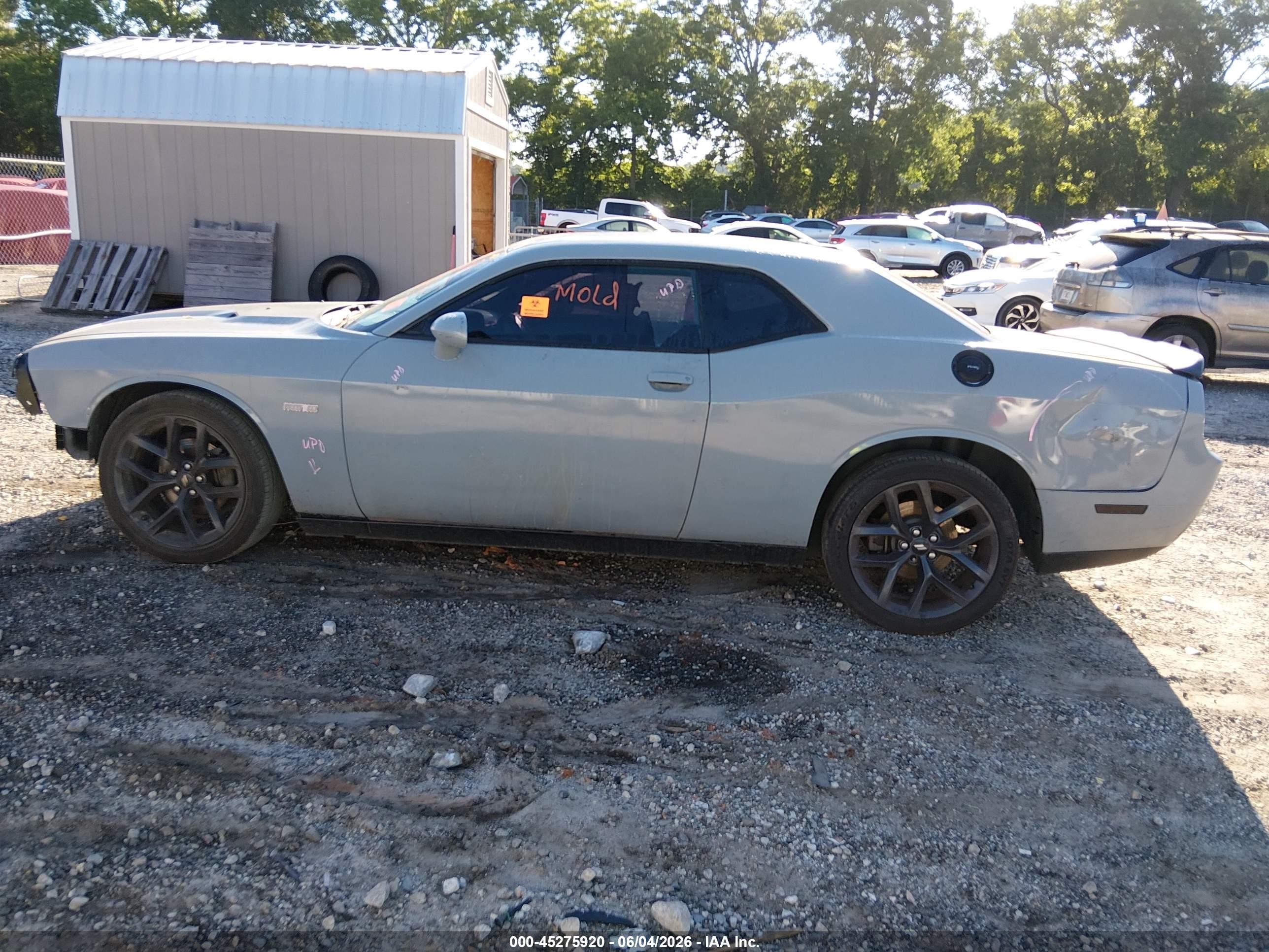 2013 Dodge Challenger Sxt Gray vin: 2C3CDYAG4DH676498