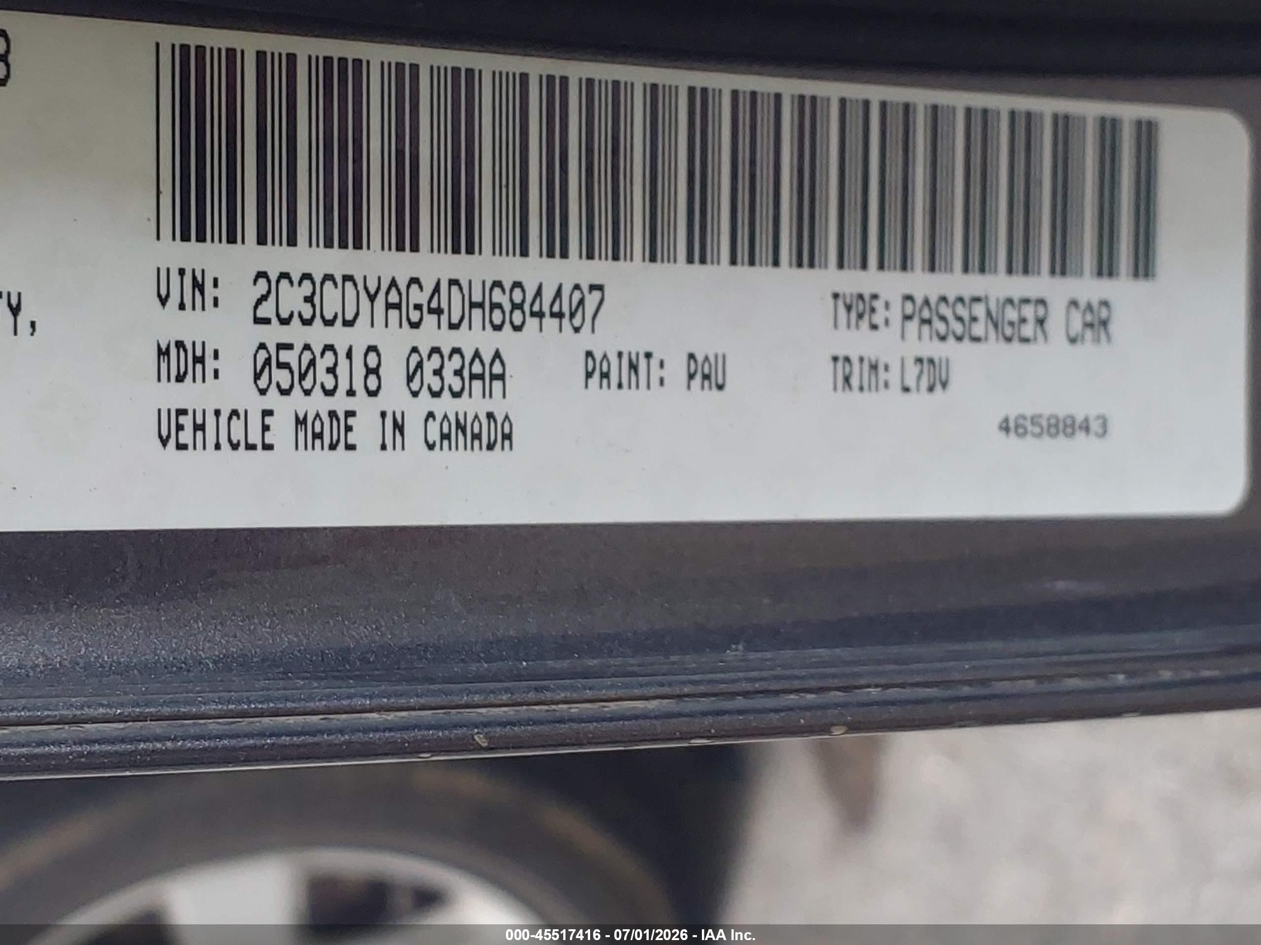 2013 Dodge Challenger Sxt Серый vin: 2C3CDYAG4DH684407