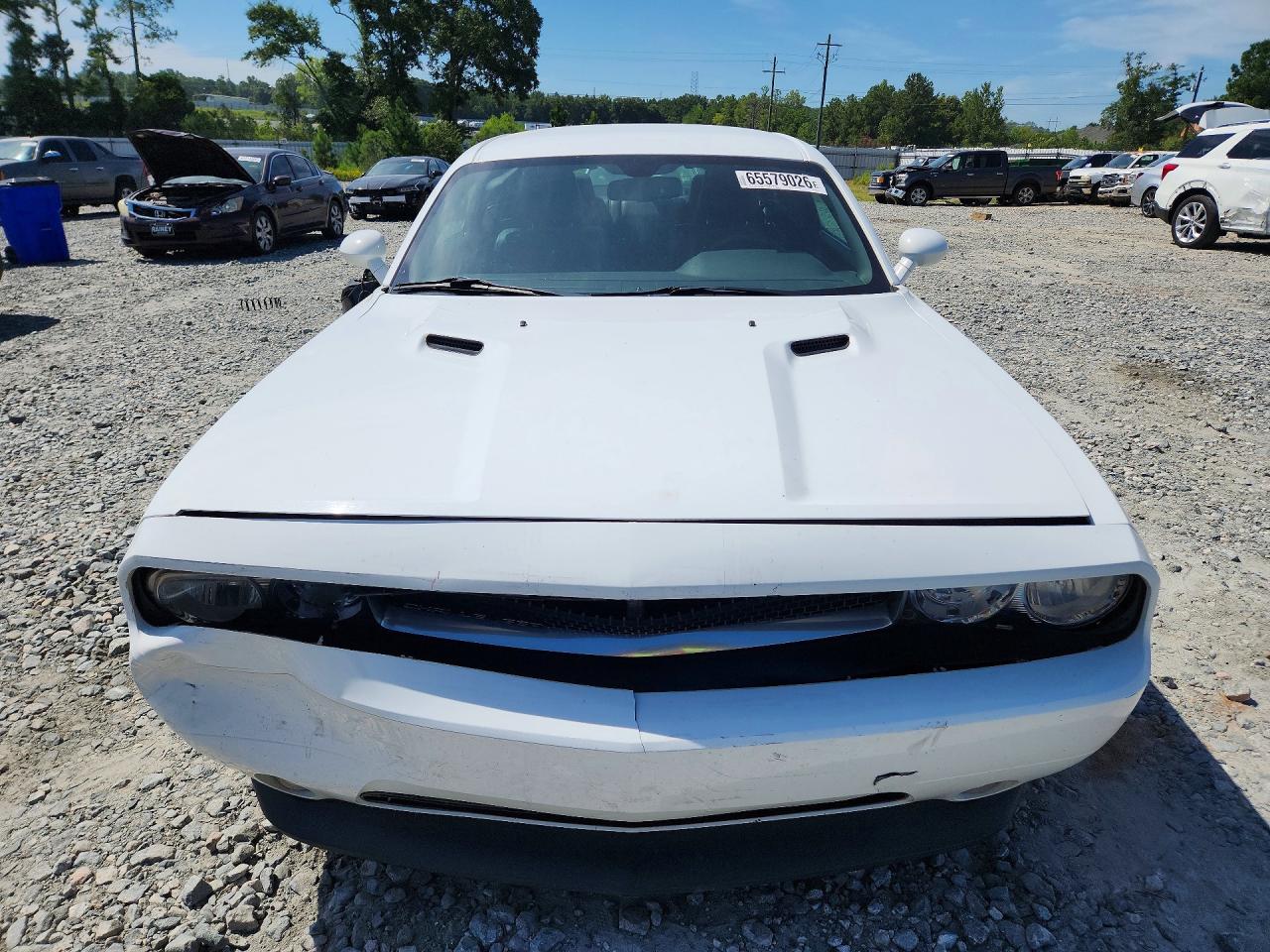 2013 Dodge Challenger Sxt White vin: 2C3CDYAG4DH695178