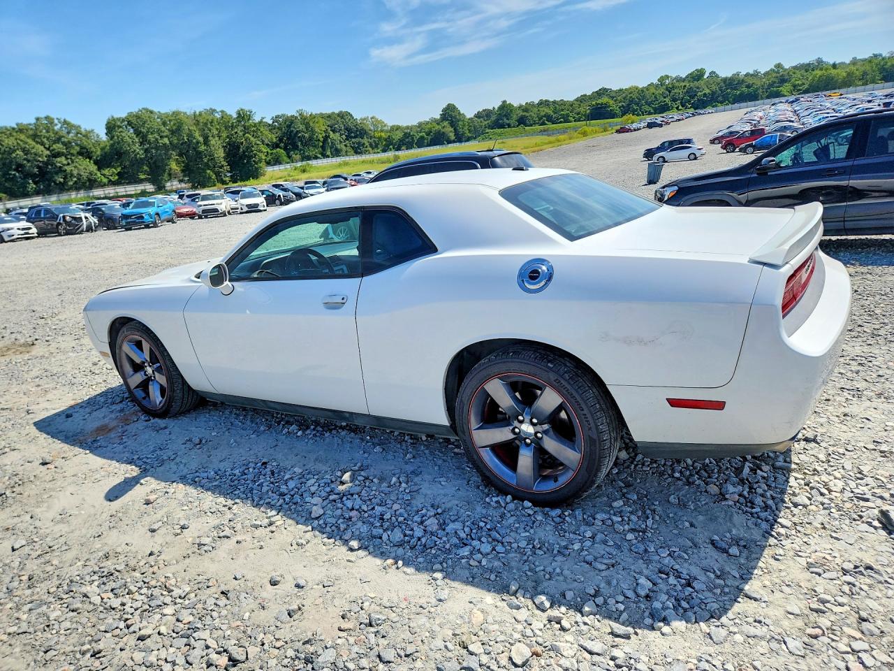 2013 Dodge Challenger Sxt White vin: 2C3CDYAG4DH695178
