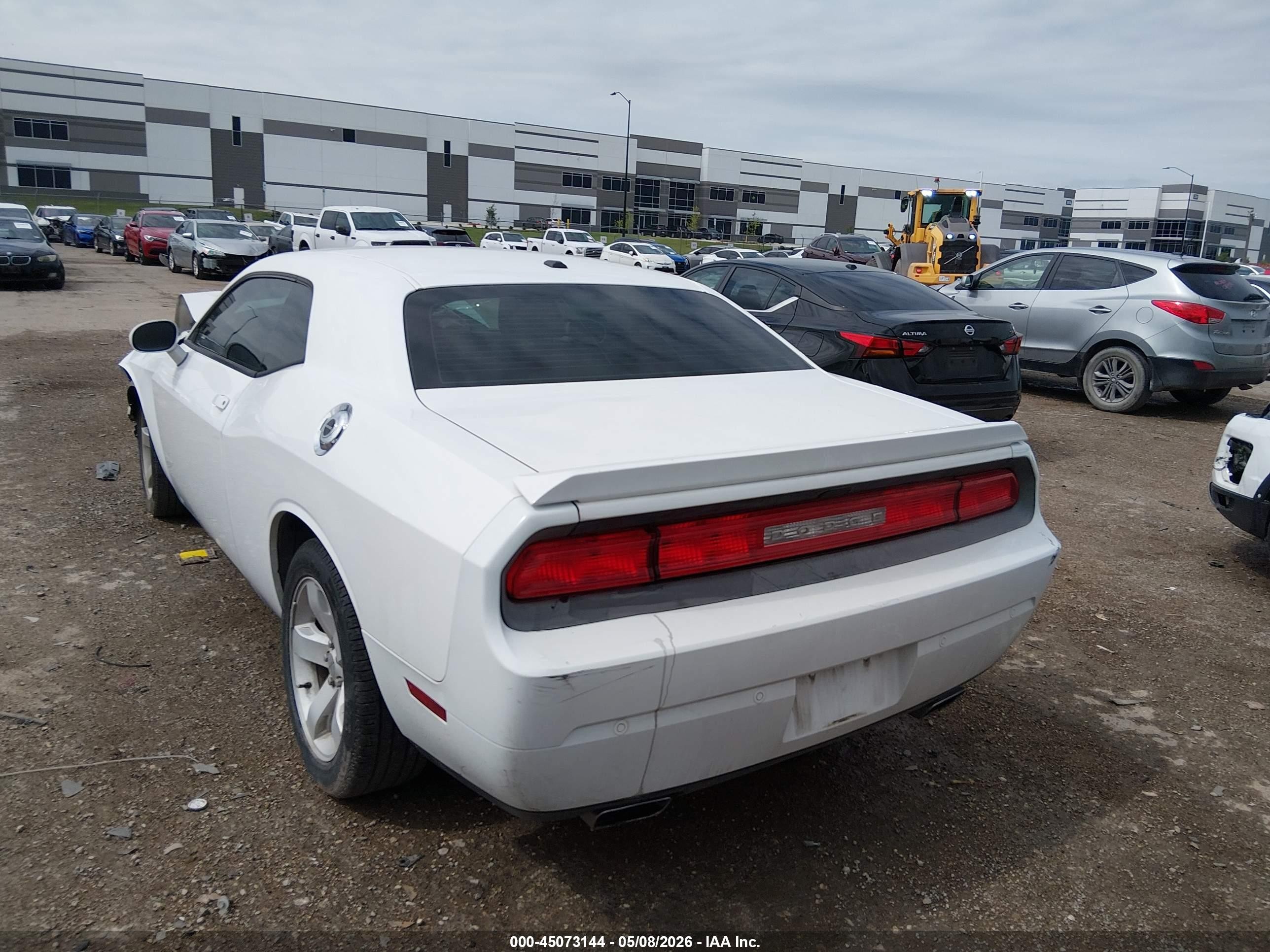 2013 Dodge Challenger Sxt Plus White vin: 2C3CDYAG4DH708611