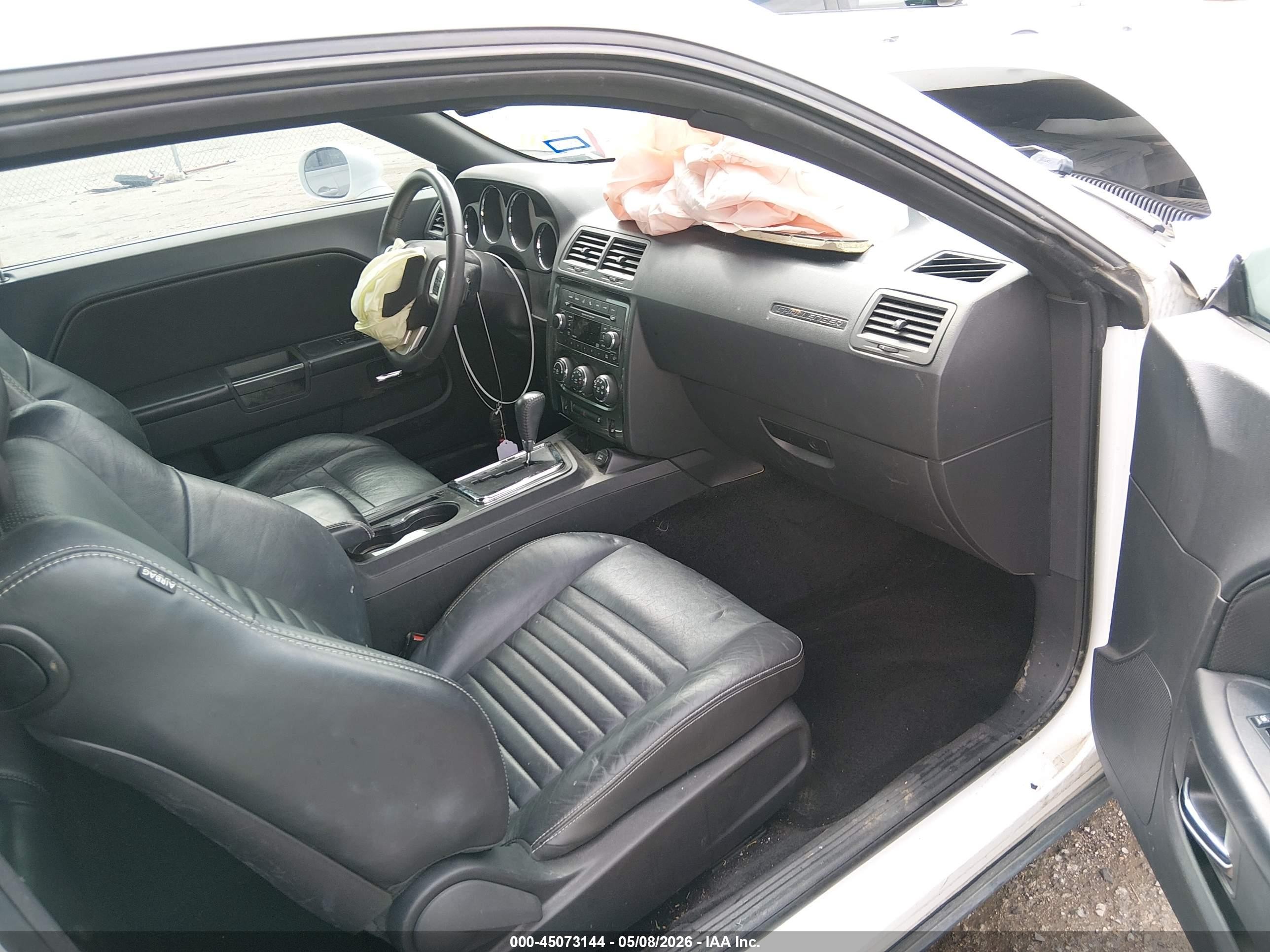 2013 Dodge Challenger Sxt Plus White vin: 2C3CDYAG4DH708611