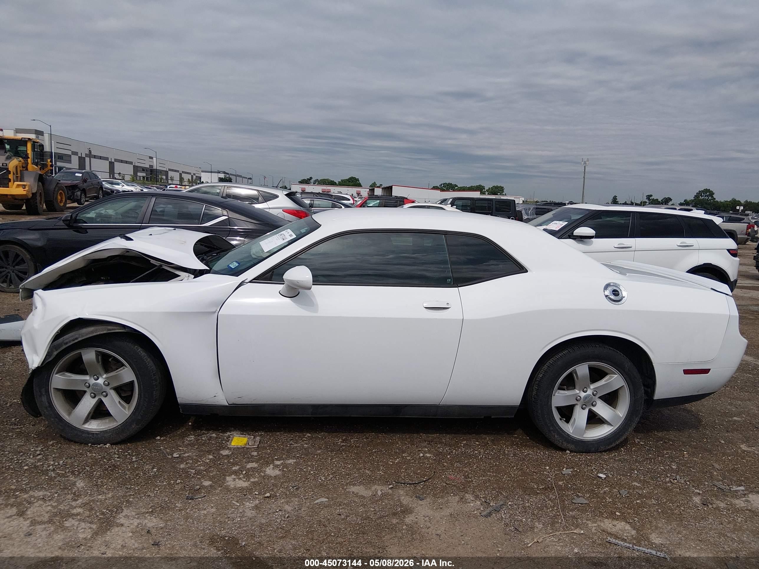 2013 Dodge Challenger Sxt Plus White vin: 2C3CDYAG4DH708611