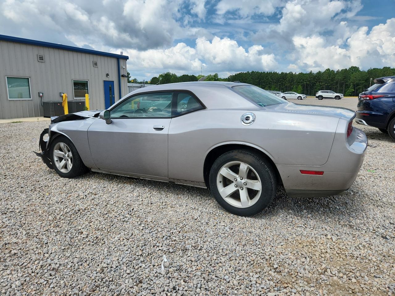 2014 Dodge Challenger Sxt Silver vin: 2C3CDYAG4EH110701