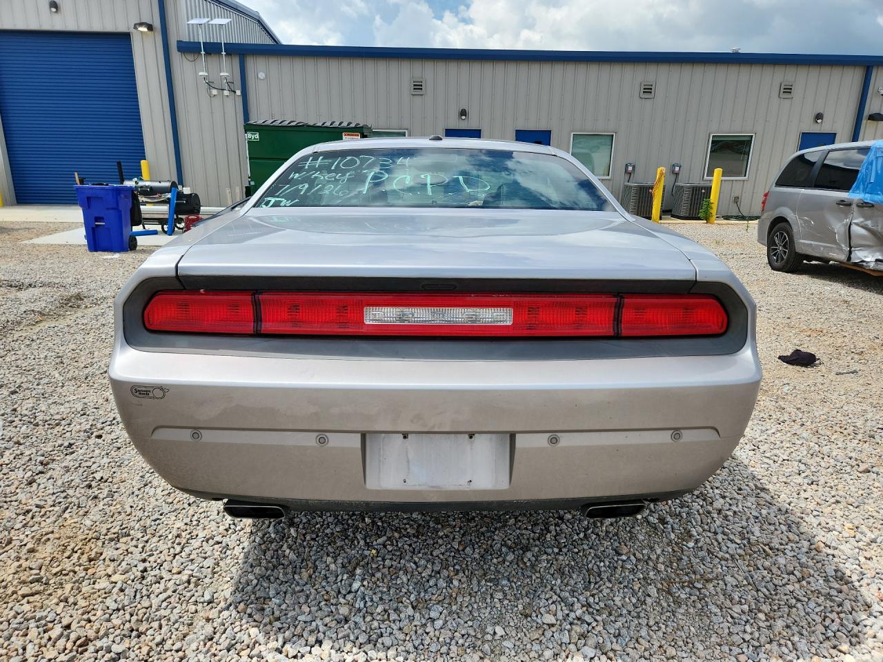 2014 Dodge Challenger Sxt Silver vin: 2C3CDYAG4EH110701