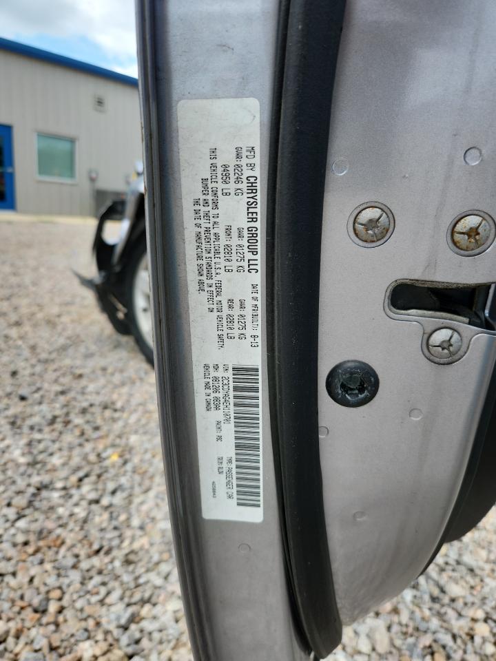 2014 Dodge Challenger Sxt Silver vin: 2C3CDYAG4EH110701