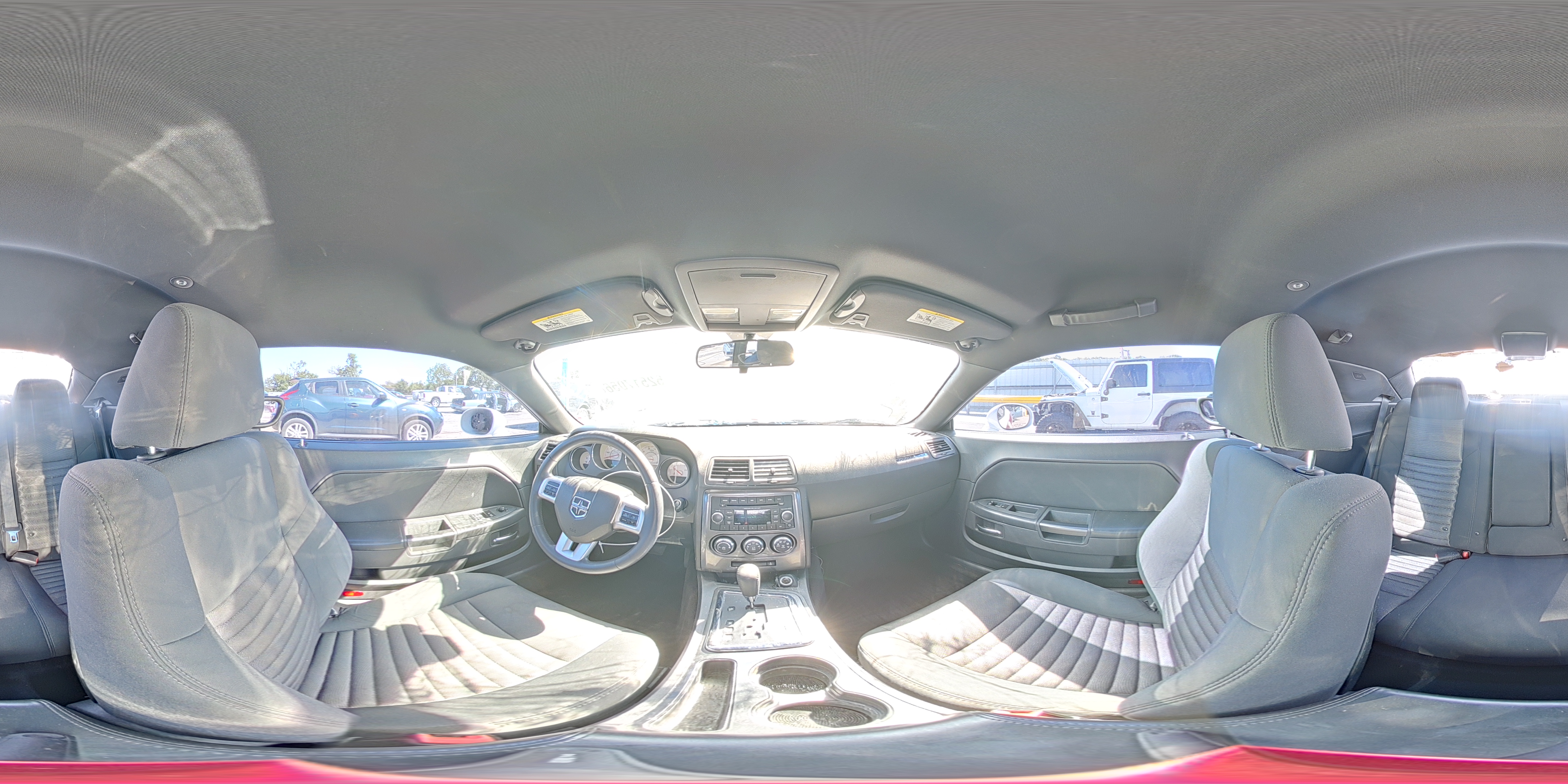 2014 Dodge Challenger Sxt White vin: 2C3CDYAG4EH111637