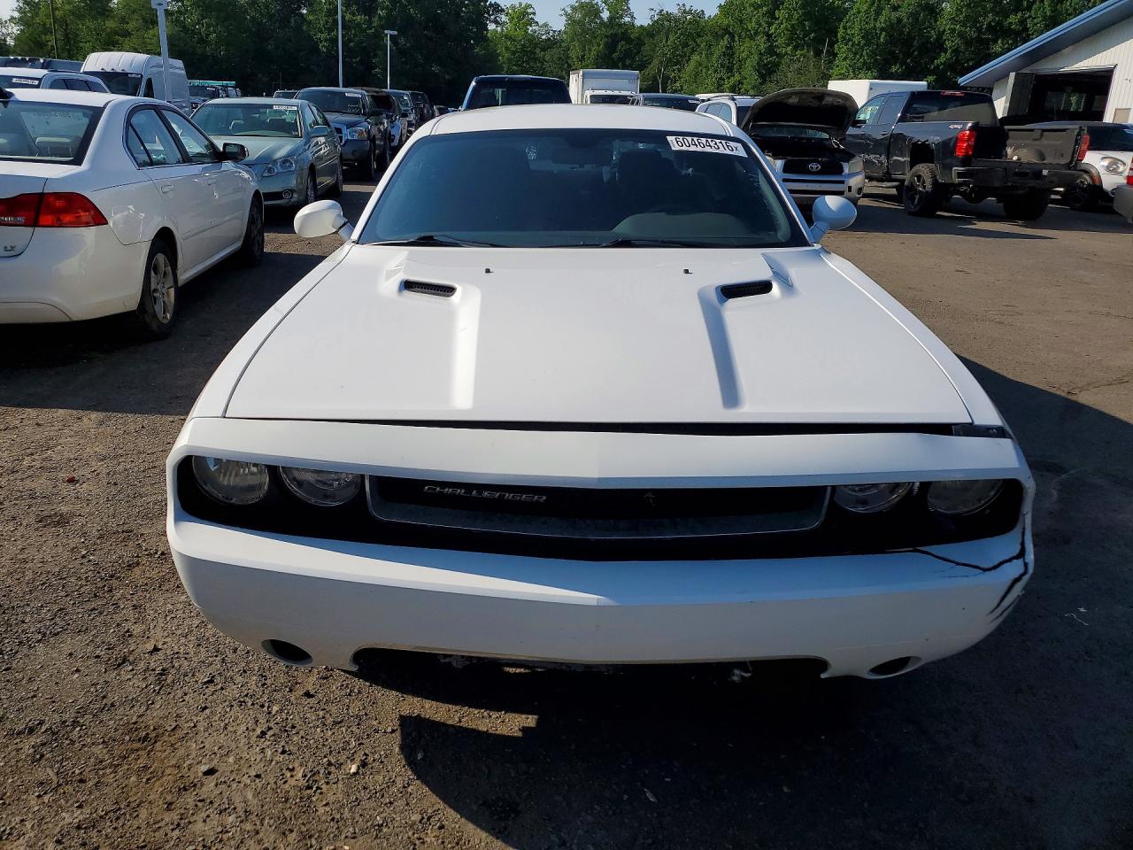 2014 Dodge Challenger Sxt Белый vin: 2C3CDYAG4EH127109