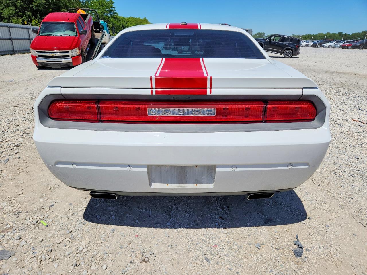 2014 Dodge Challenger Sxt White vin: 2C3CDYAG4EH177086