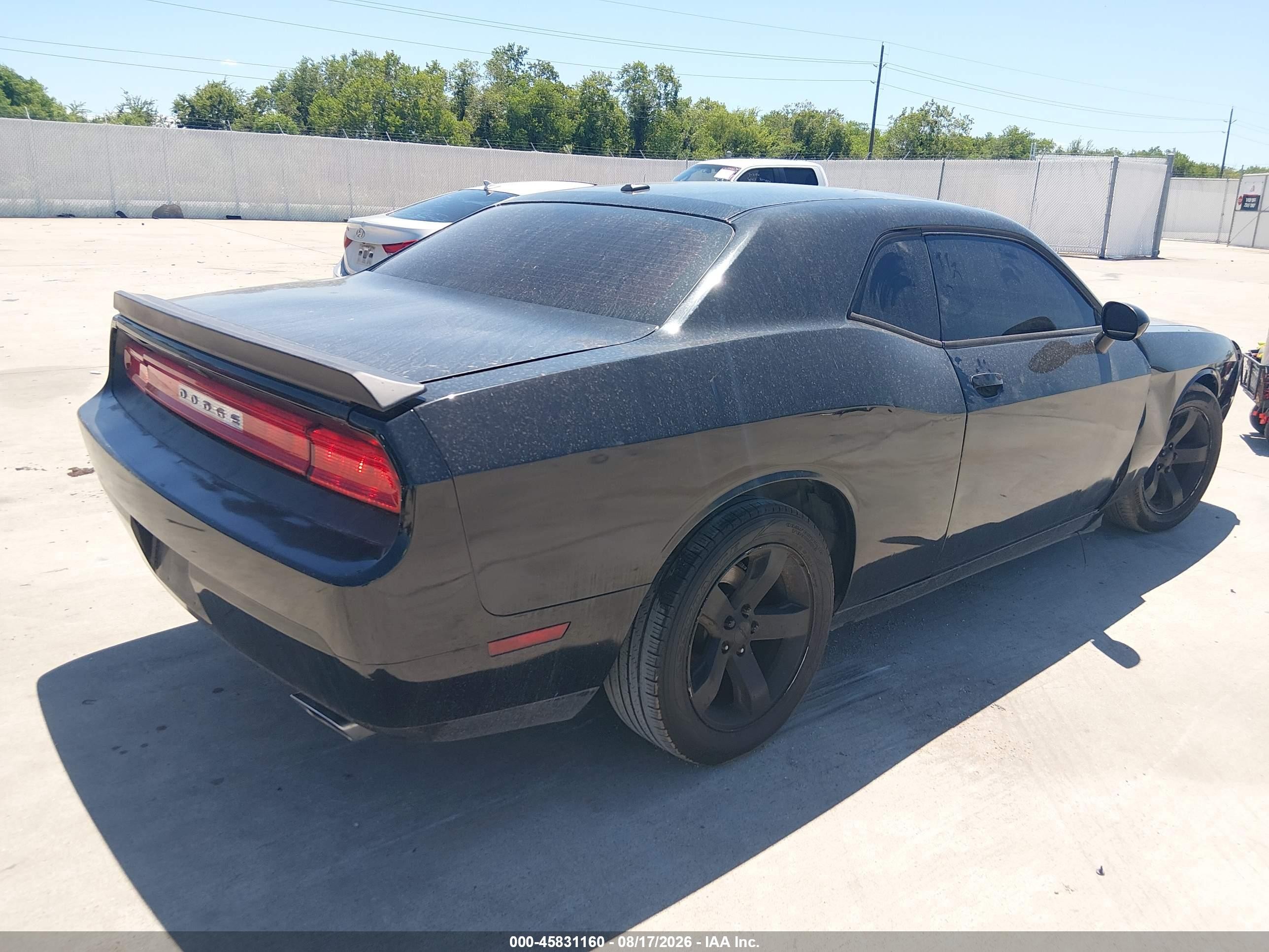2014 Dodge Challenger Sxt Черный vin: 2C3CDYAG4EH179842
