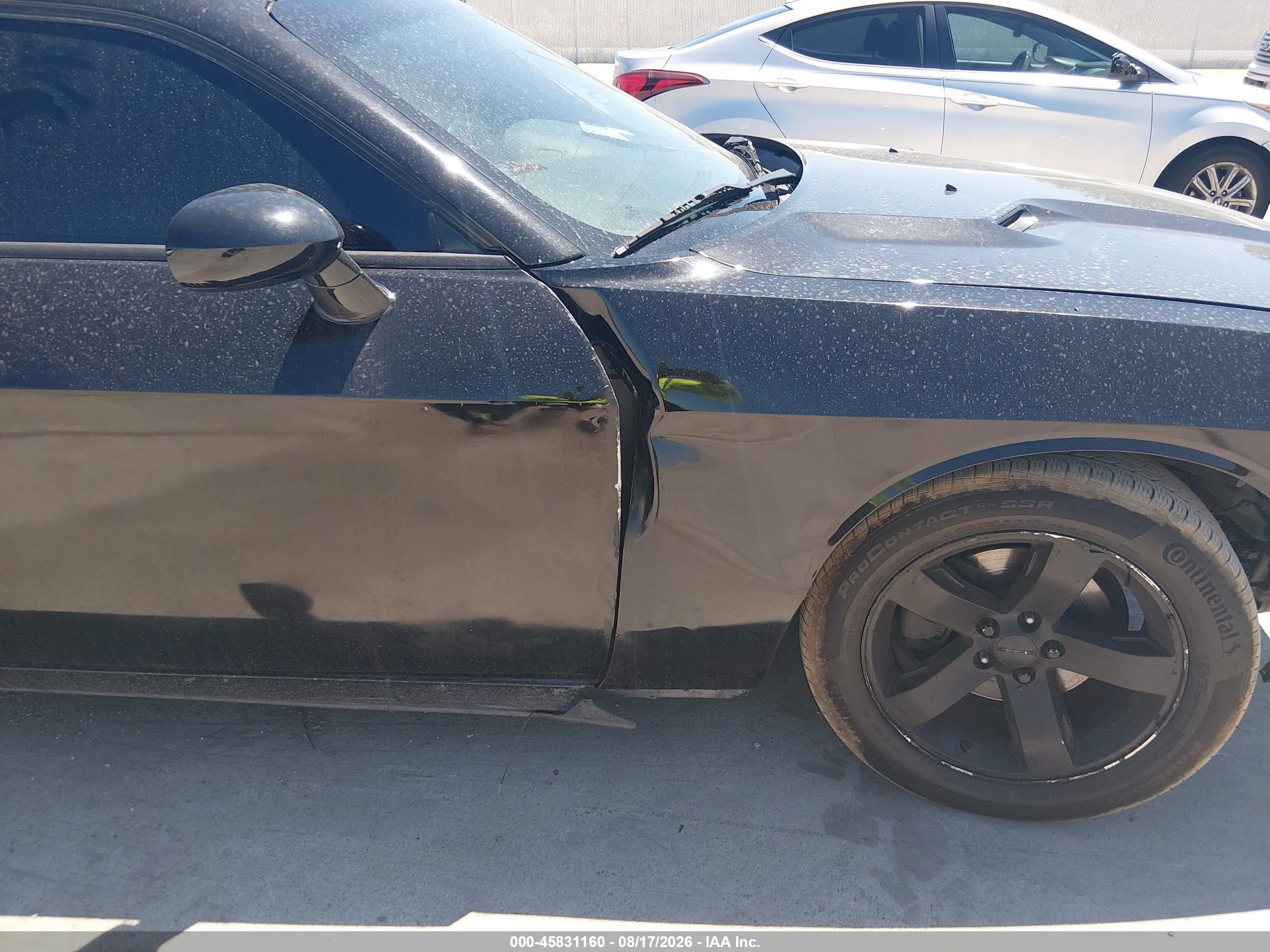 2014 Dodge Challenger Sxt Черный vin: 2C3CDYAG4EH179842