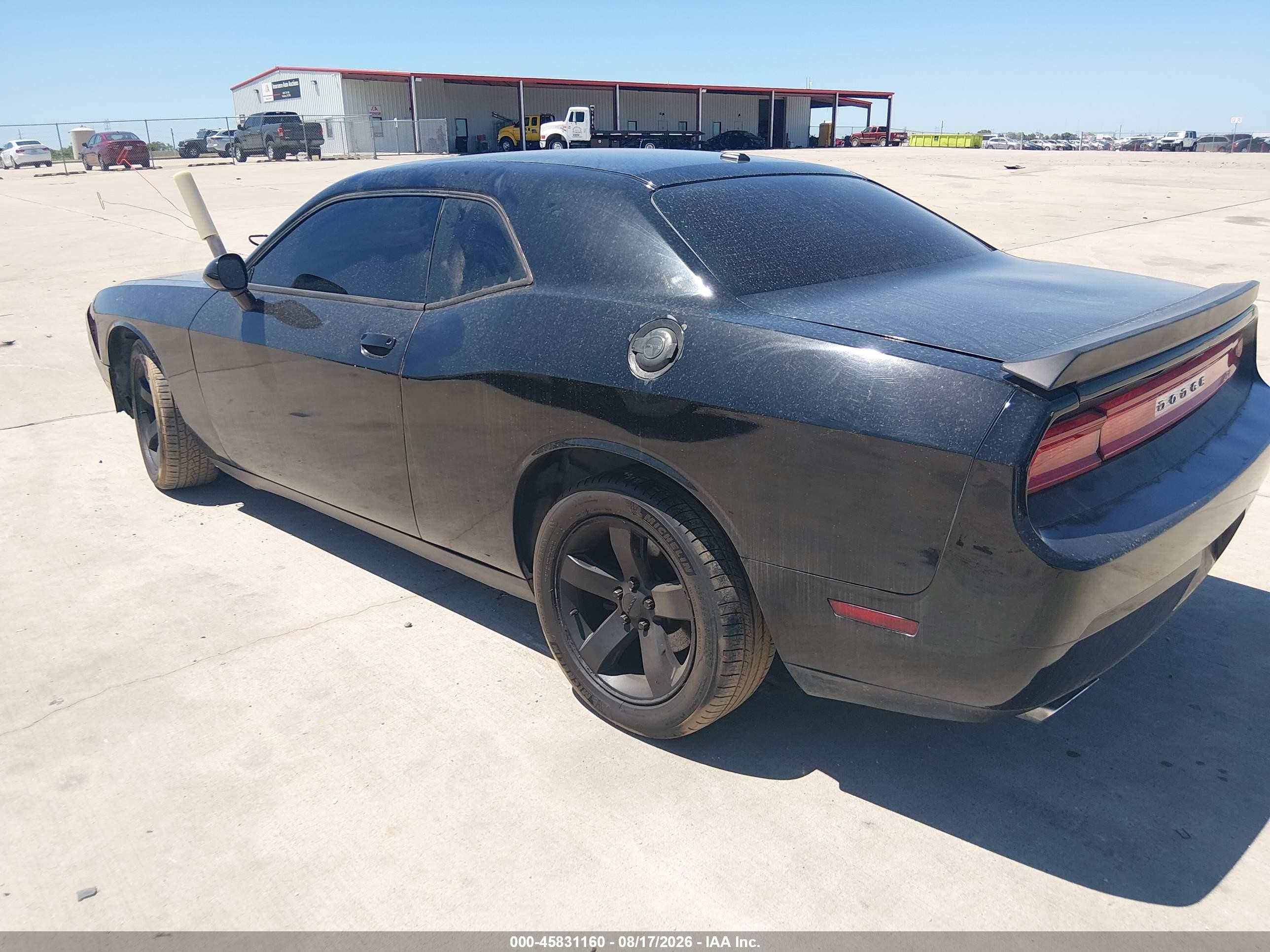 2014 Dodge Challenger Sxt Черный vin: 2C3CDYAG4EH179842
