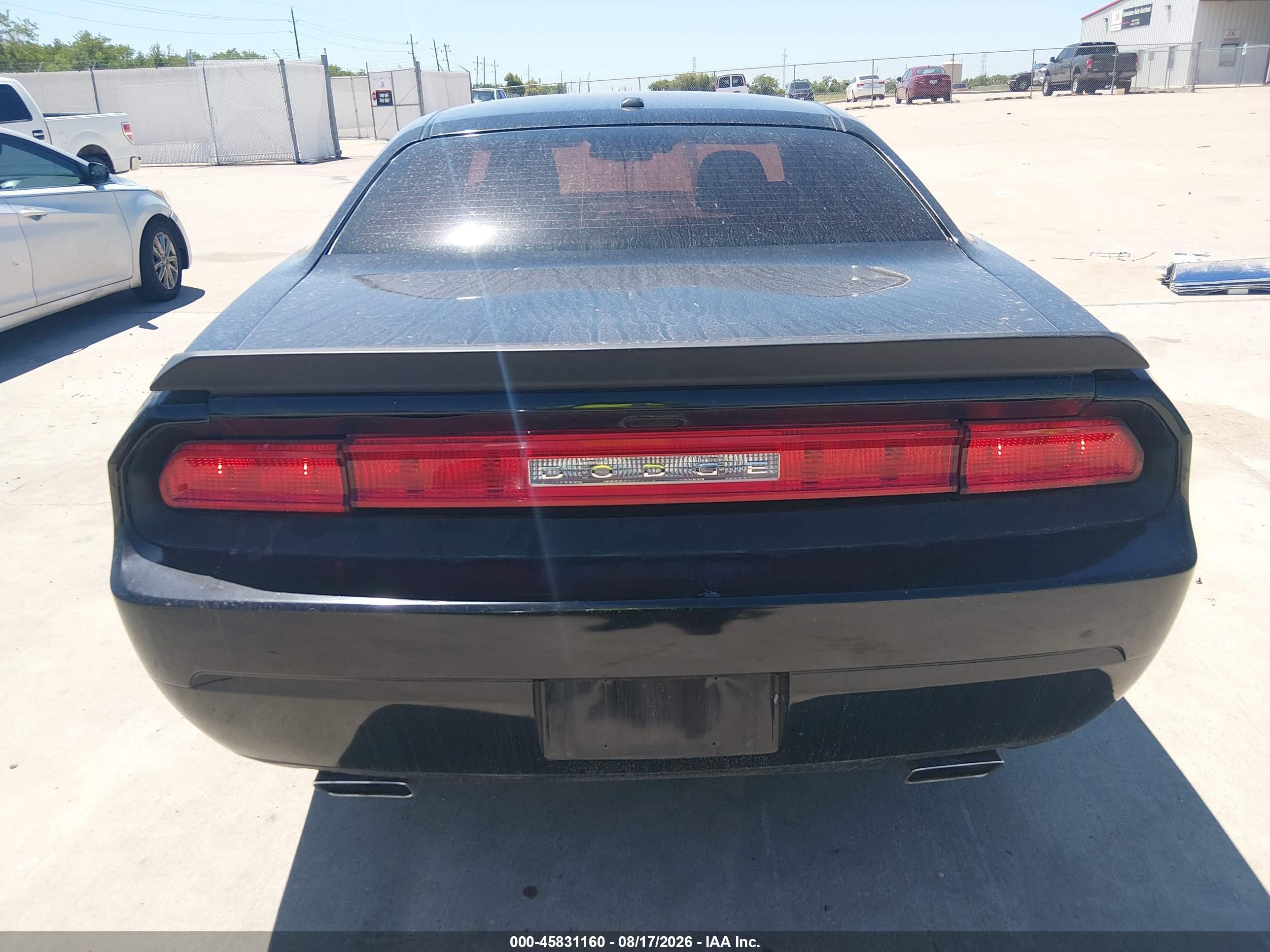 2014 Dodge Challenger Sxt Черный vin: 2C3CDYAG4EH179842