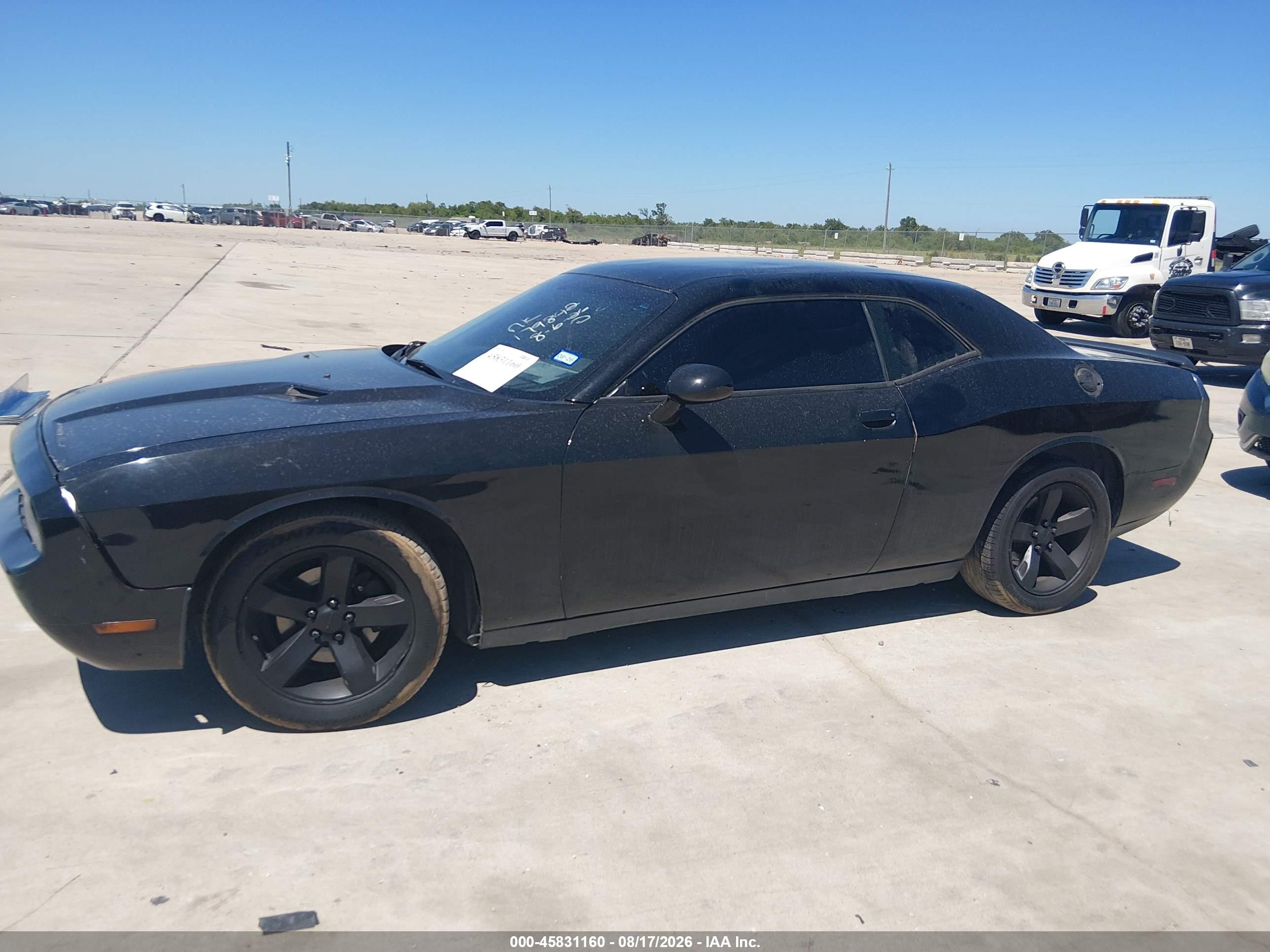 2014 Dodge Challenger Sxt Черный vin: 2C3CDYAG4EH179842