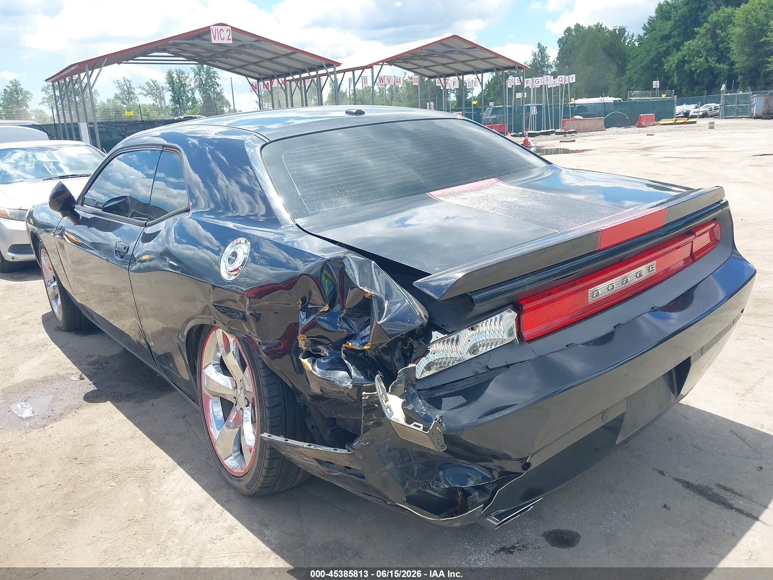2014 Dodge Challenger Sxt Plus Black vin: 2C3CDYAG4EH225184
