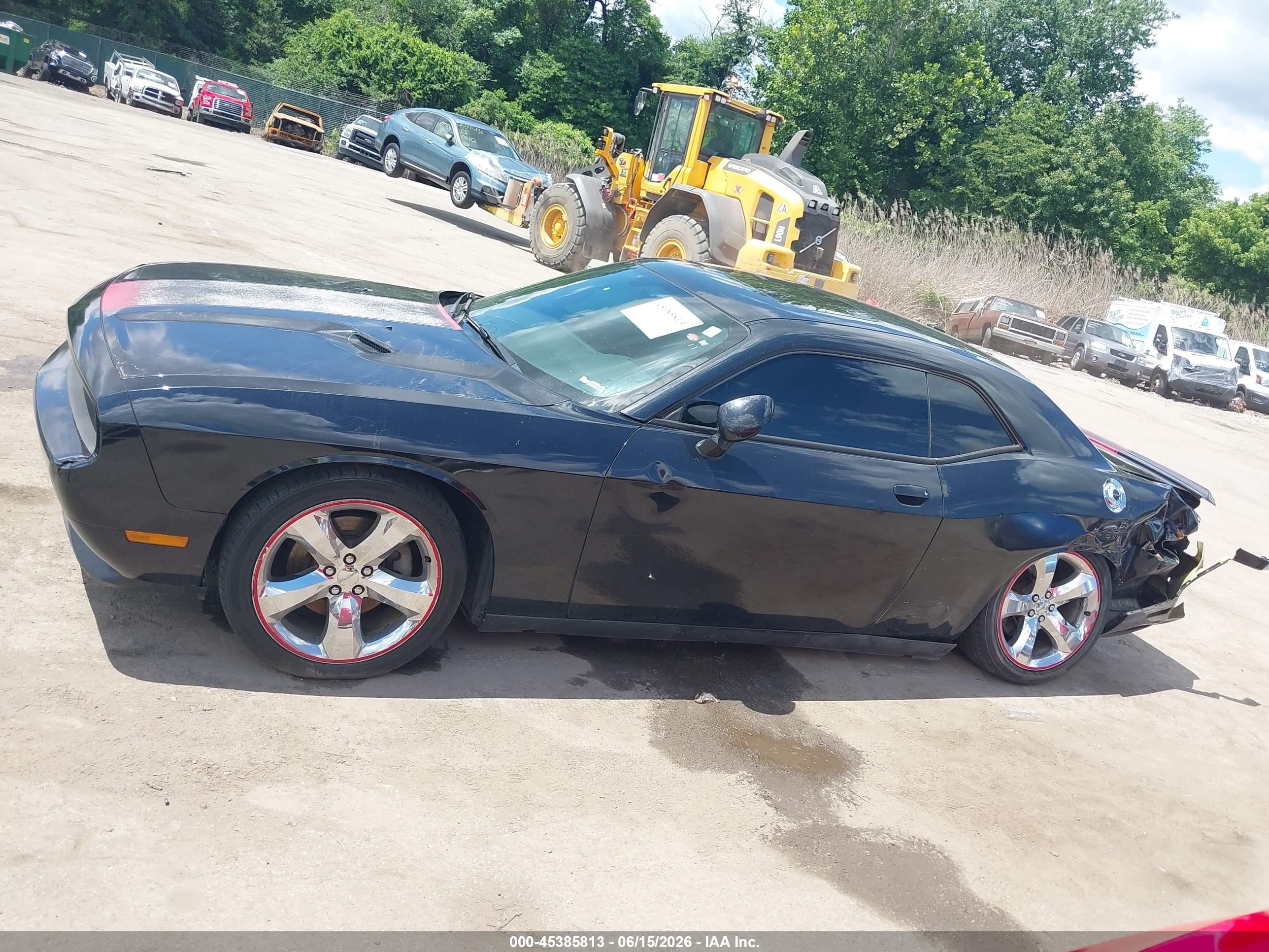 2014 Dodge Challenger Sxt Plus Black vin: 2C3CDYAG4EH225184