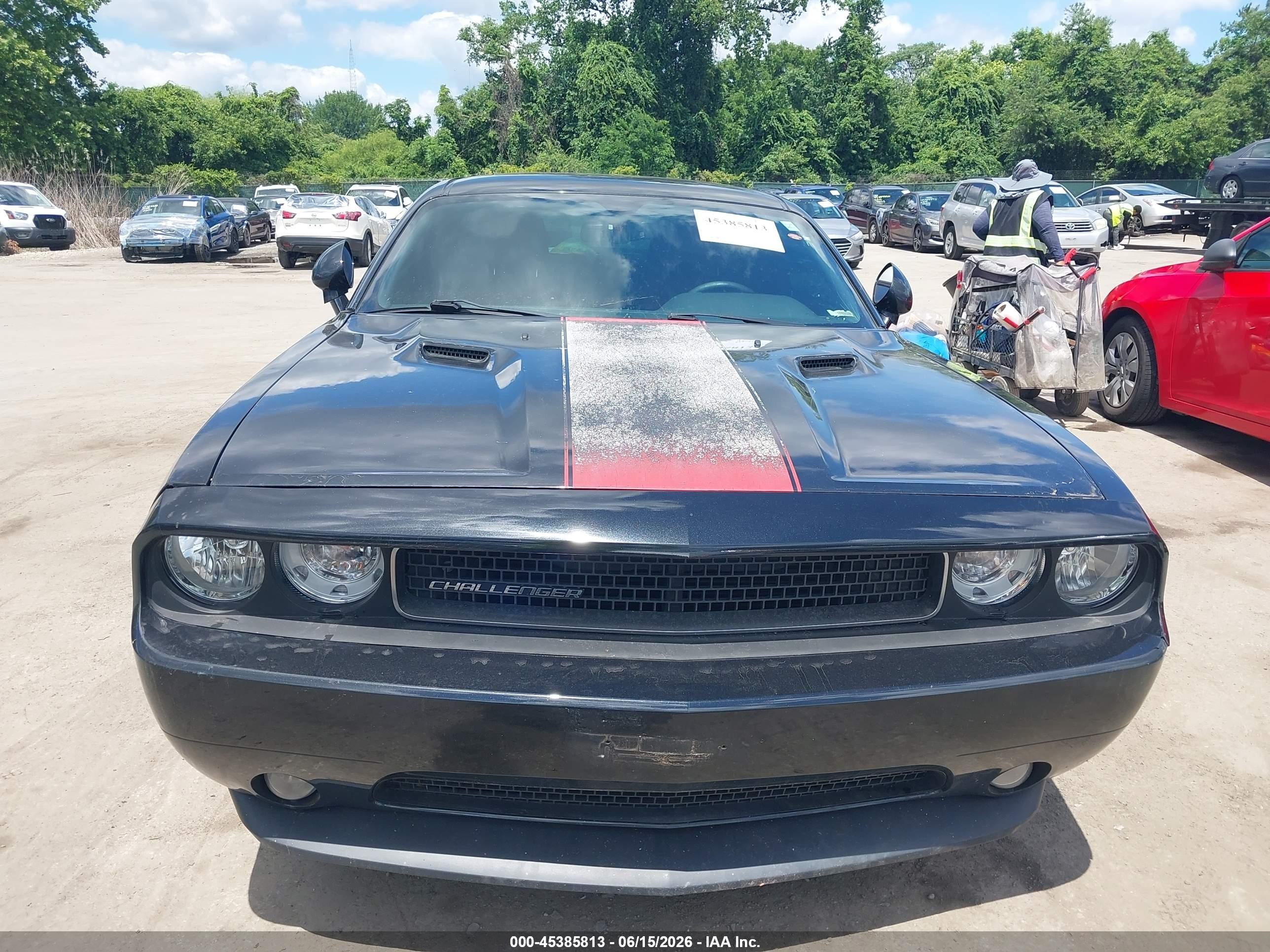 2014 Dodge Challenger Sxt Plus Black vin: 2C3CDYAG4EH225184