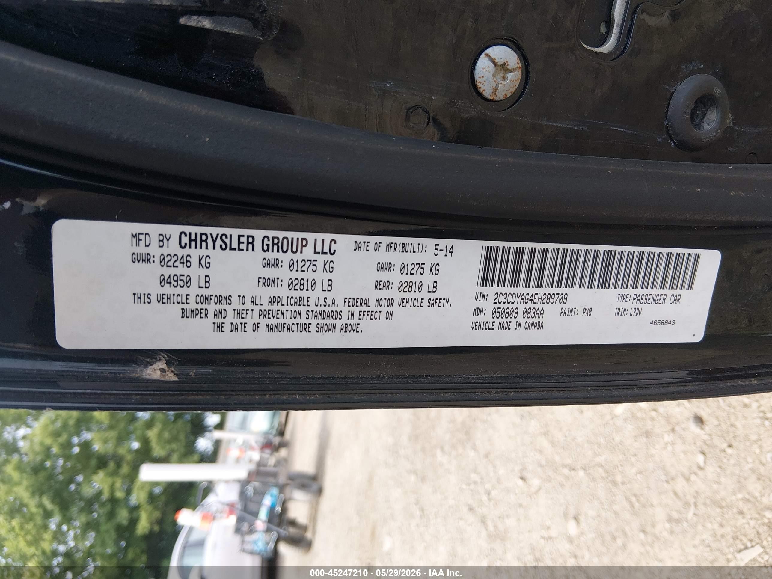 2014 Dodge Challenger Sxt Black vin: 2C3CDYAG4EH289709
