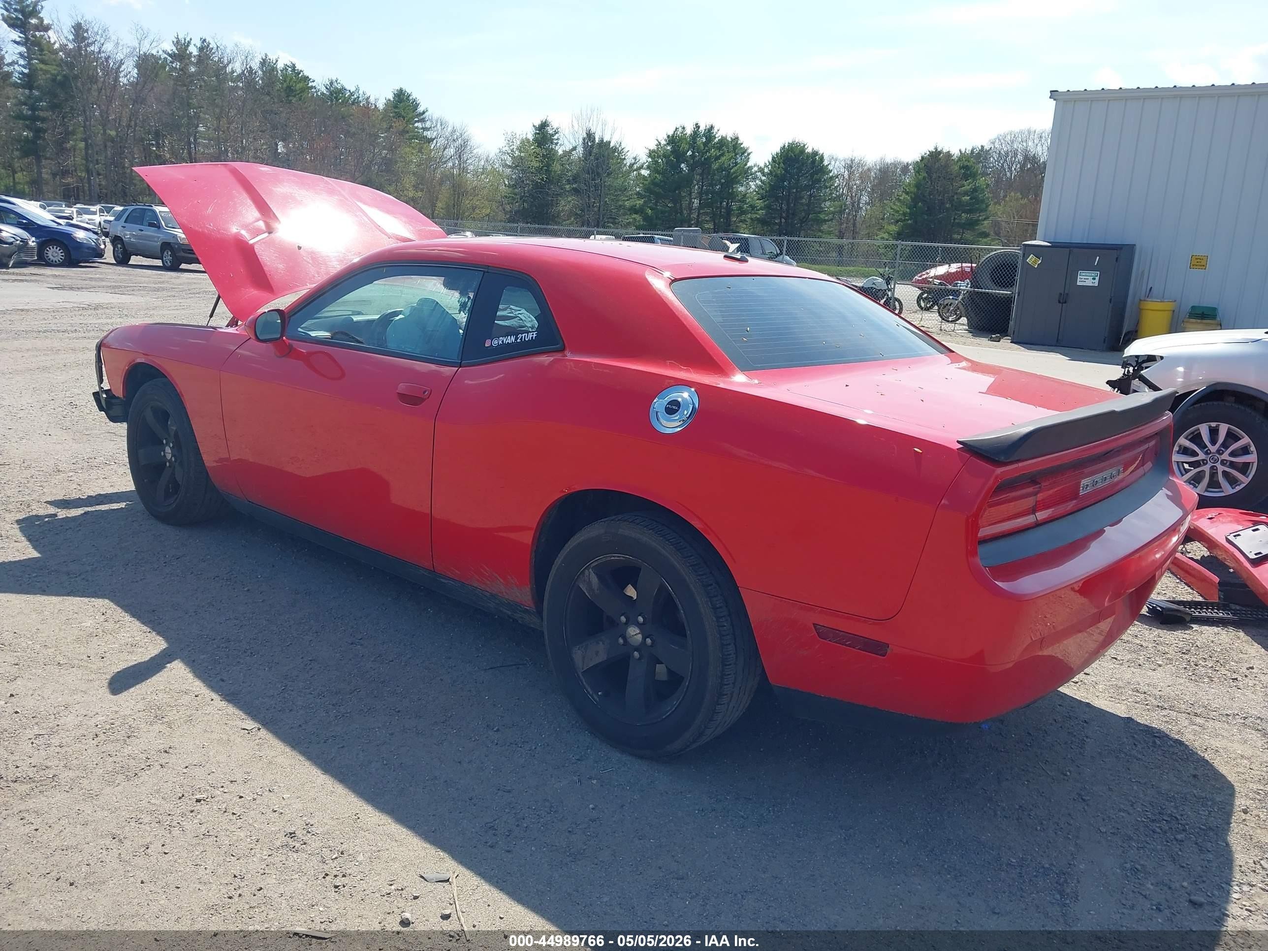 2014 Dodge Challenger Sxt Plus Красный vin: 2C3CDYAG4EH306640
