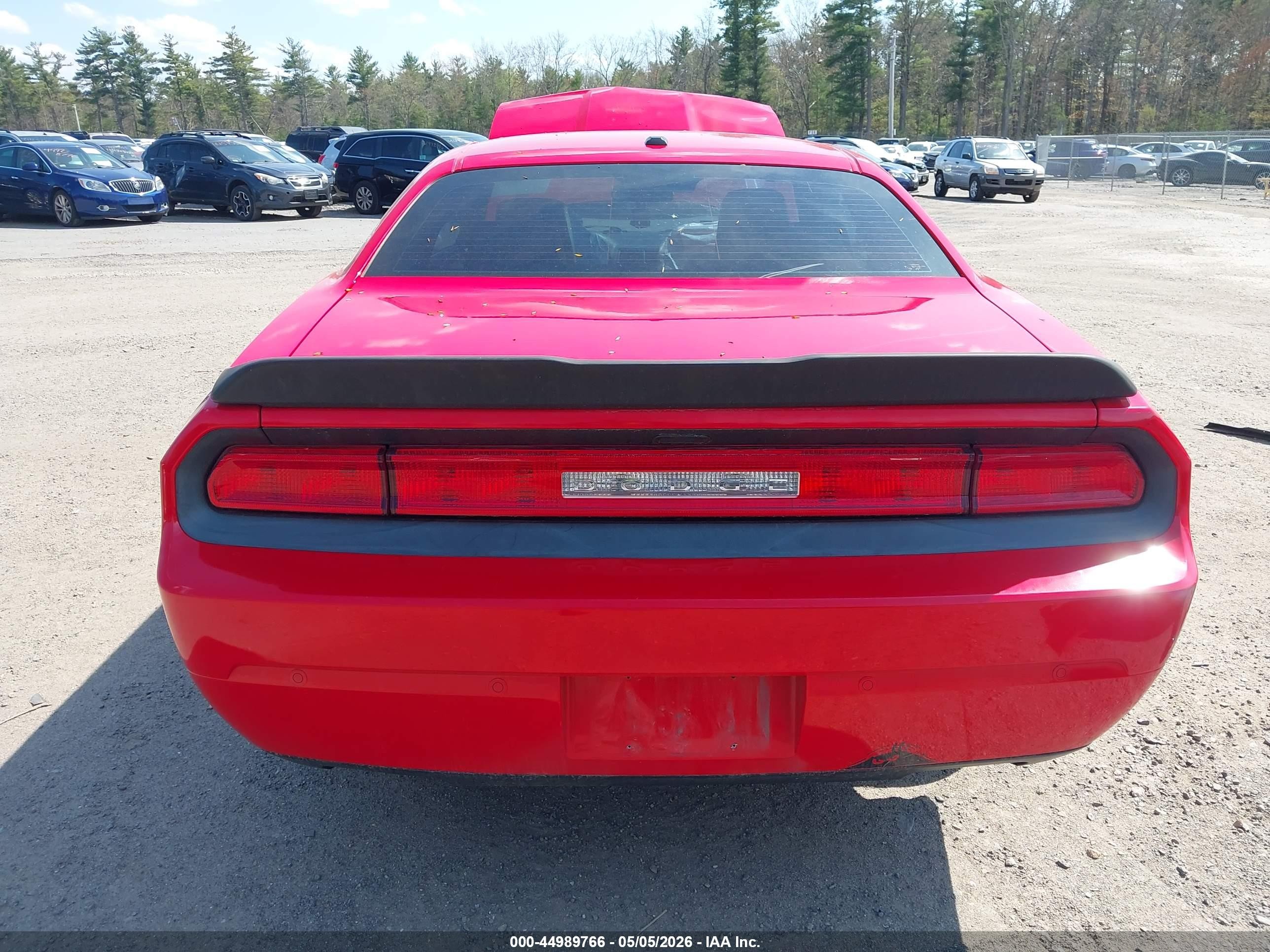 2014 Dodge Challenger Sxt Plus Красный vin: 2C3CDYAG4EH306640