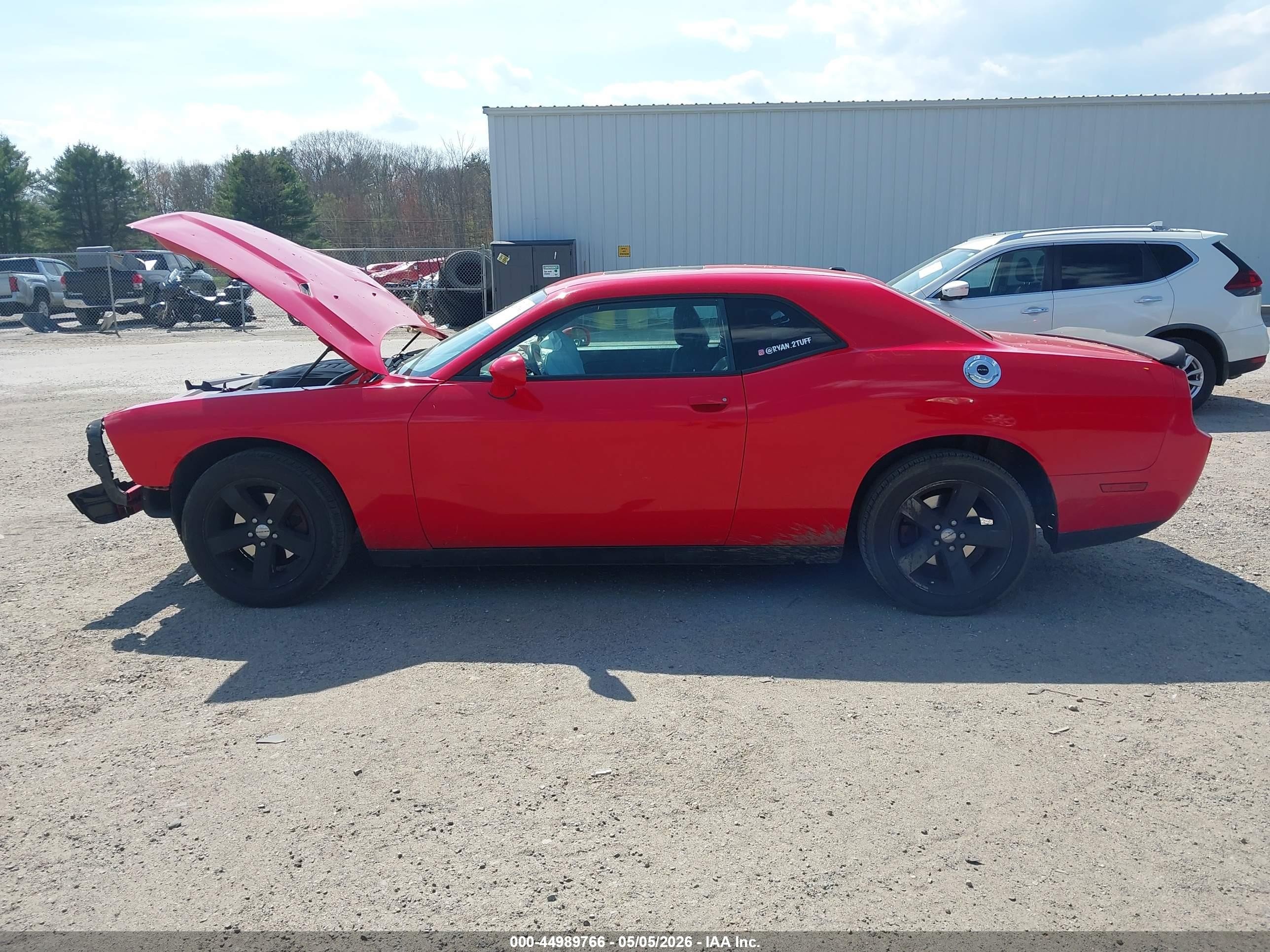 2014 Dodge Challenger Sxt Plus Красный vin: 2C3CDYAG4EH306640