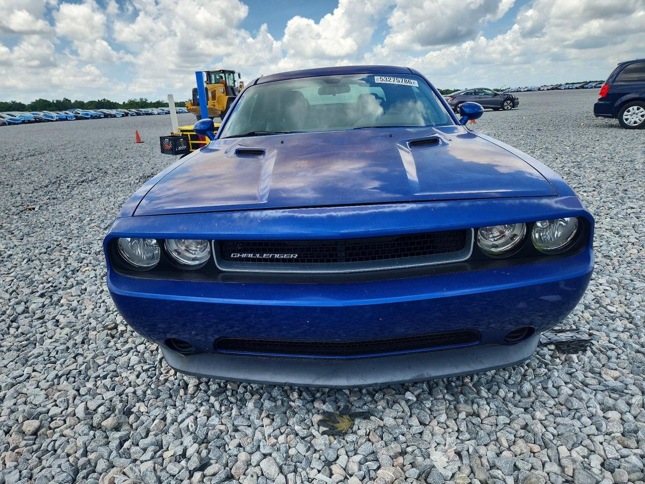 2012 Dodge Challenger Sxt Blue vin: 2C3CDYAG5CH285780